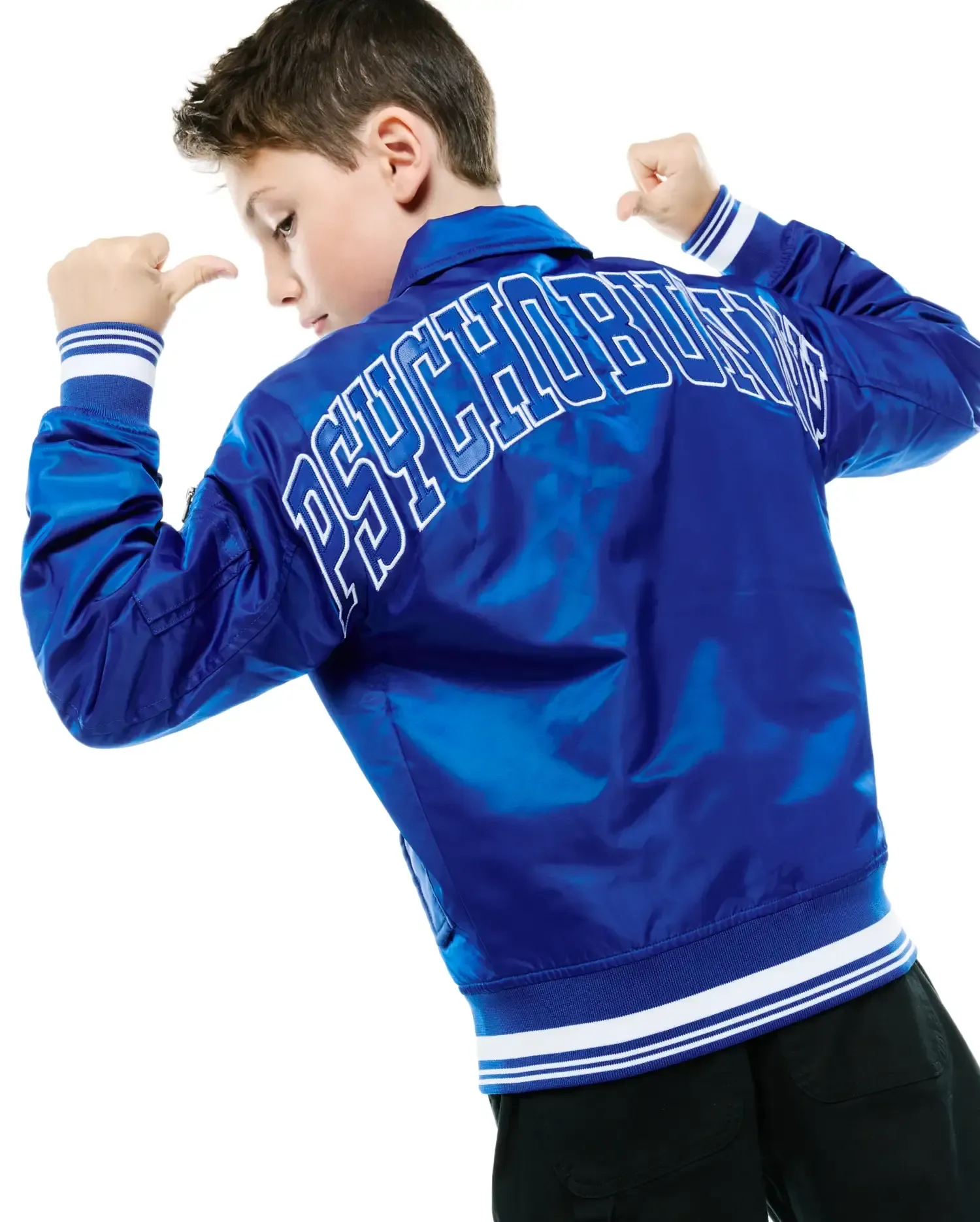 Kids Nathaniel Satin Coach Jacket – KO1100014