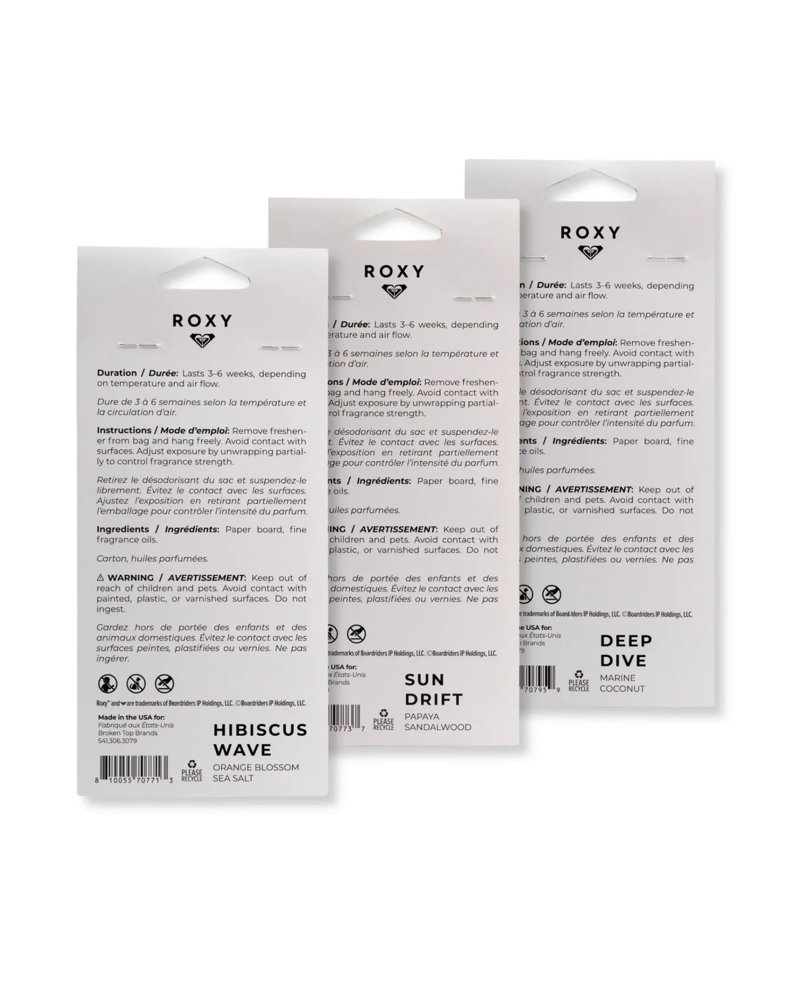 Air Freshener 3-Pack Variety Pack