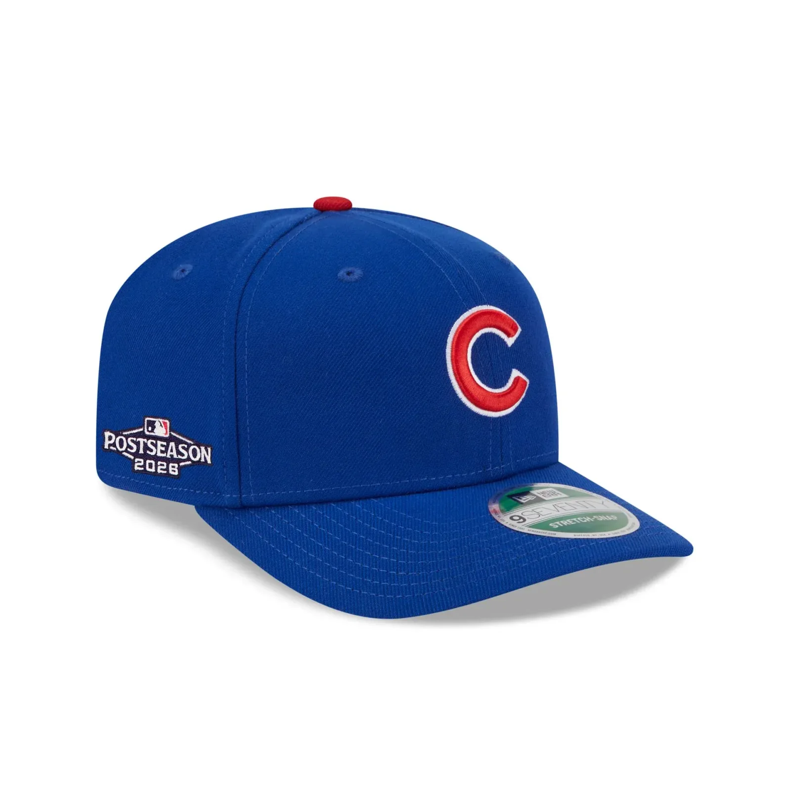 Chicago Cubs 2026 Postseason Side Patch 9SEVENTY Stretch-Snap Hat