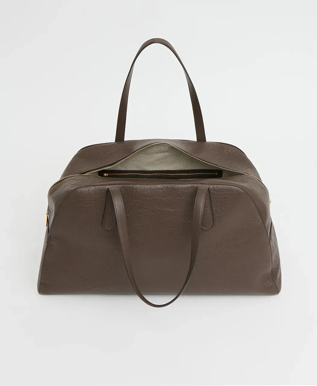 Helios Travel Bag – Ebony Stamped Lambskin
