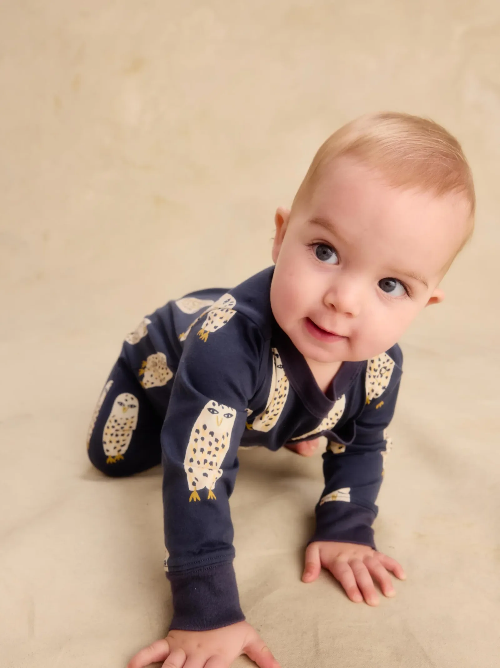 Long Sleeve Pocket Baby Romper