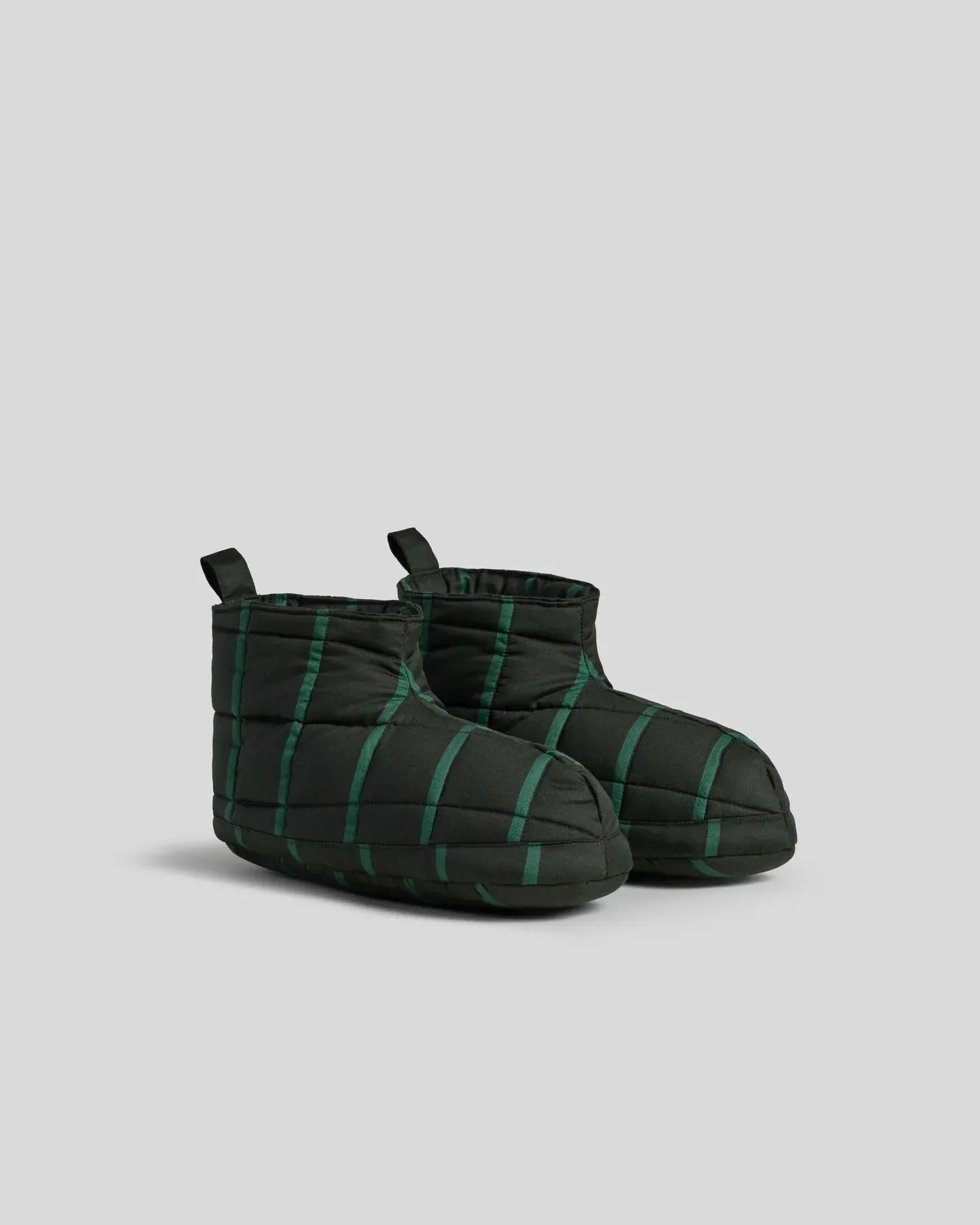 Cocoon Slippers (Evergreen and Malachite)