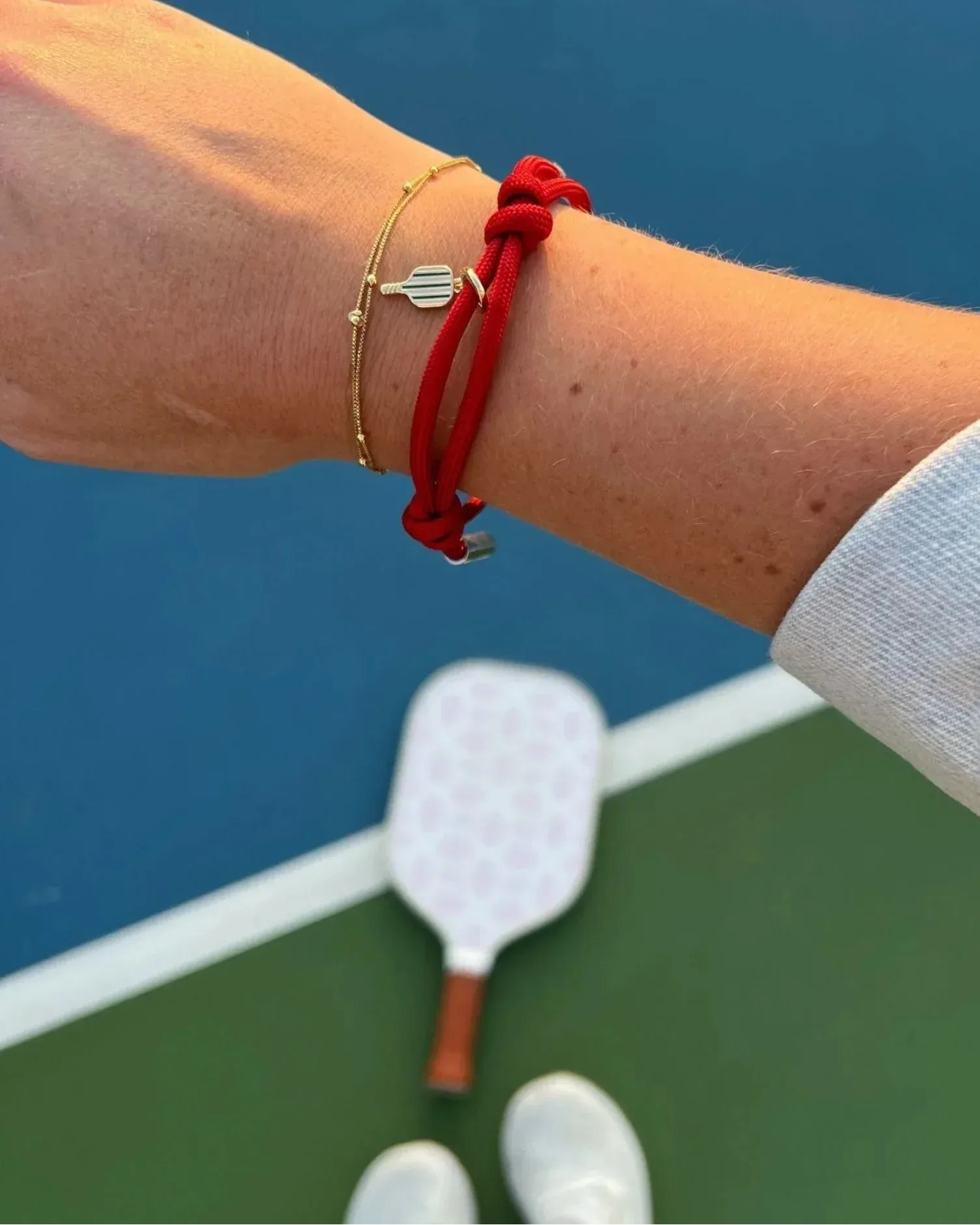Pickleball Paddle Charm