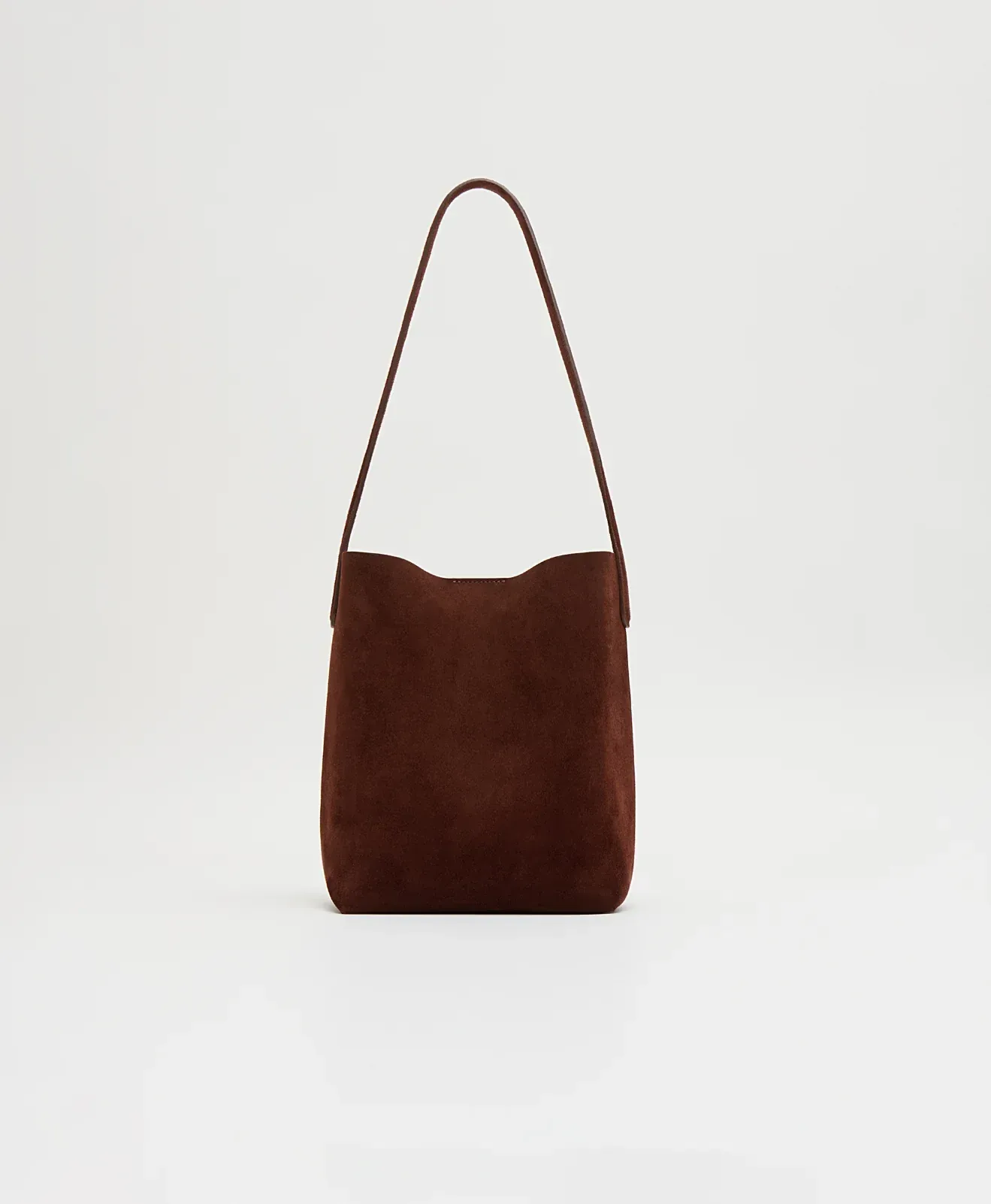 Small Everyday Cabas – Chocolate Suede