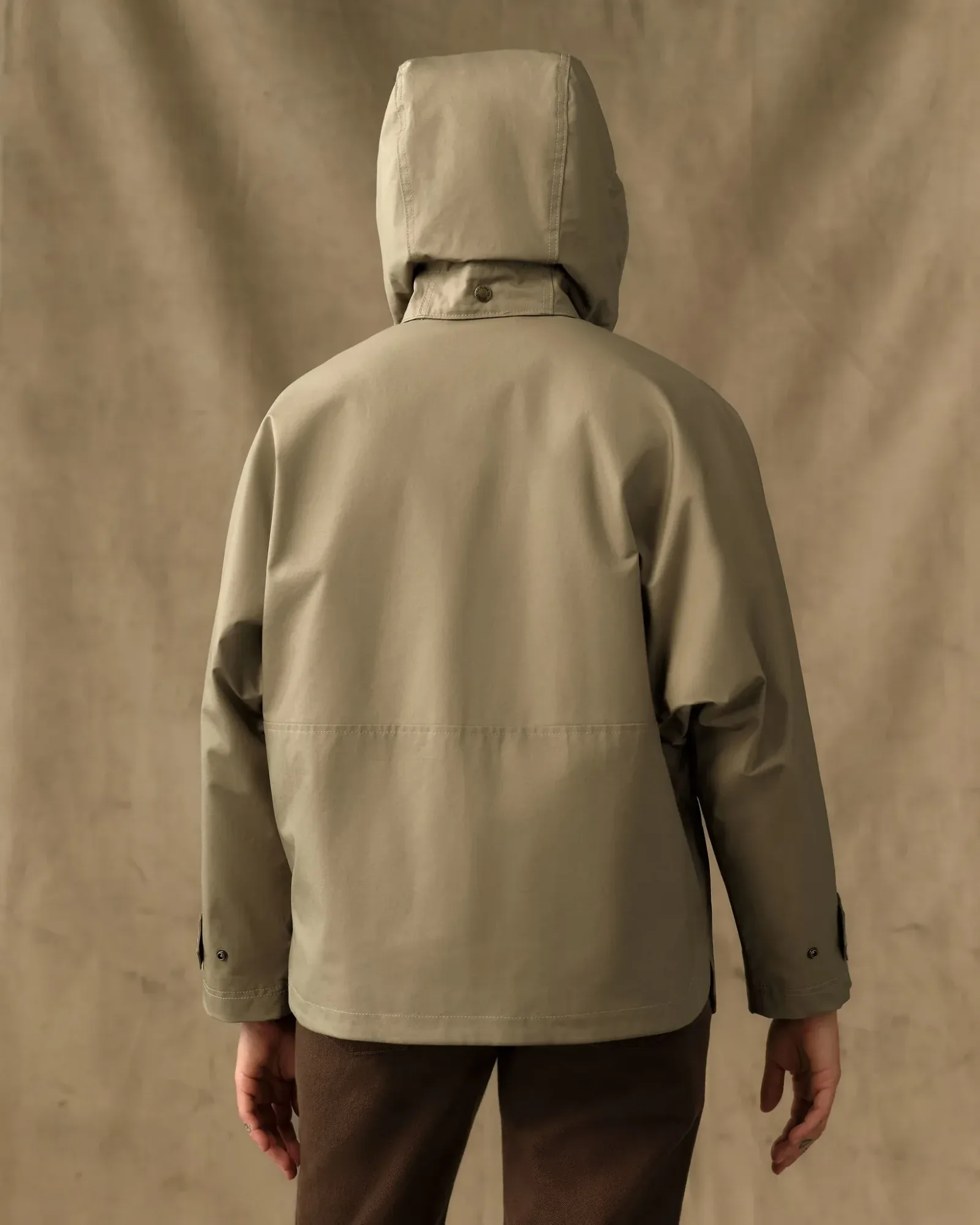 Women's Harbor Front Waxed Jacket – Marsh Tan