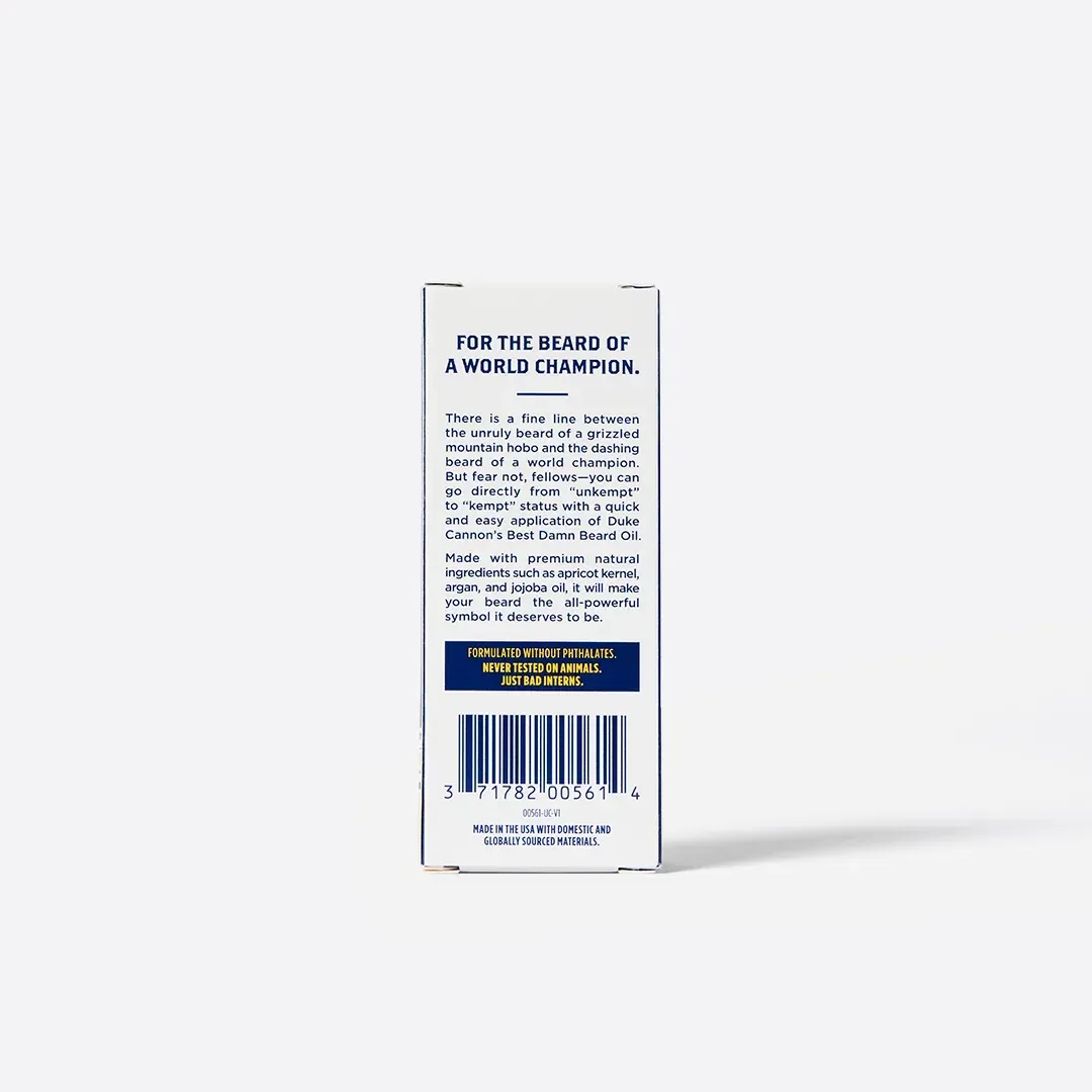 Best Damn Beard Oil – 1 oz.