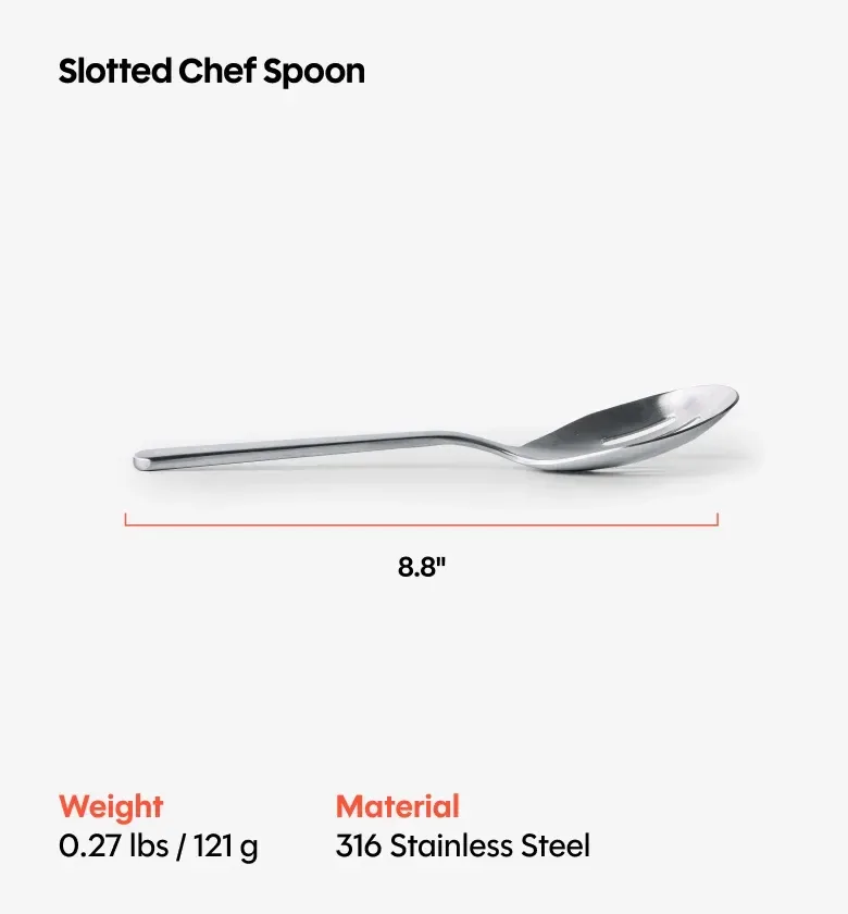 Slotted Chef Spoon