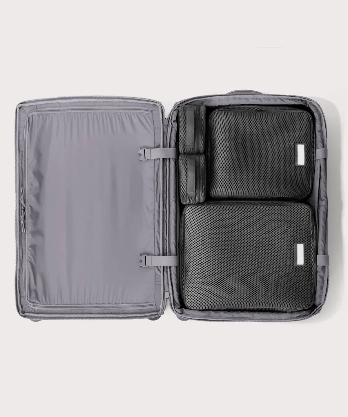 Sydney Checked Luggage in Ash, Larger – 28.5 inch