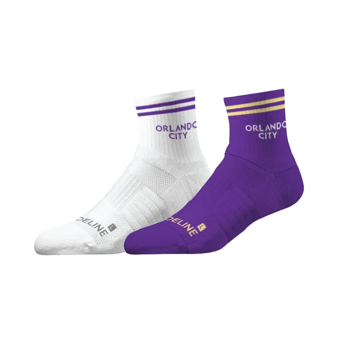 Orlando City SC – Half Calf Knit – MLS 2 Pack