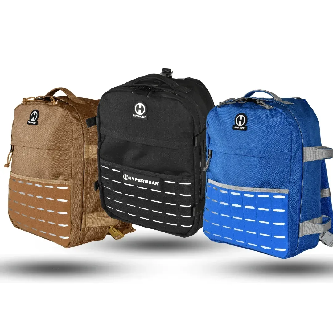 HYPER RUCK® Rucking Backpack – Strength Training and Every Day Carry Bag