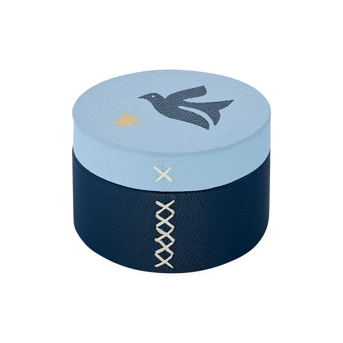 Playa Leather Small Stacking Box