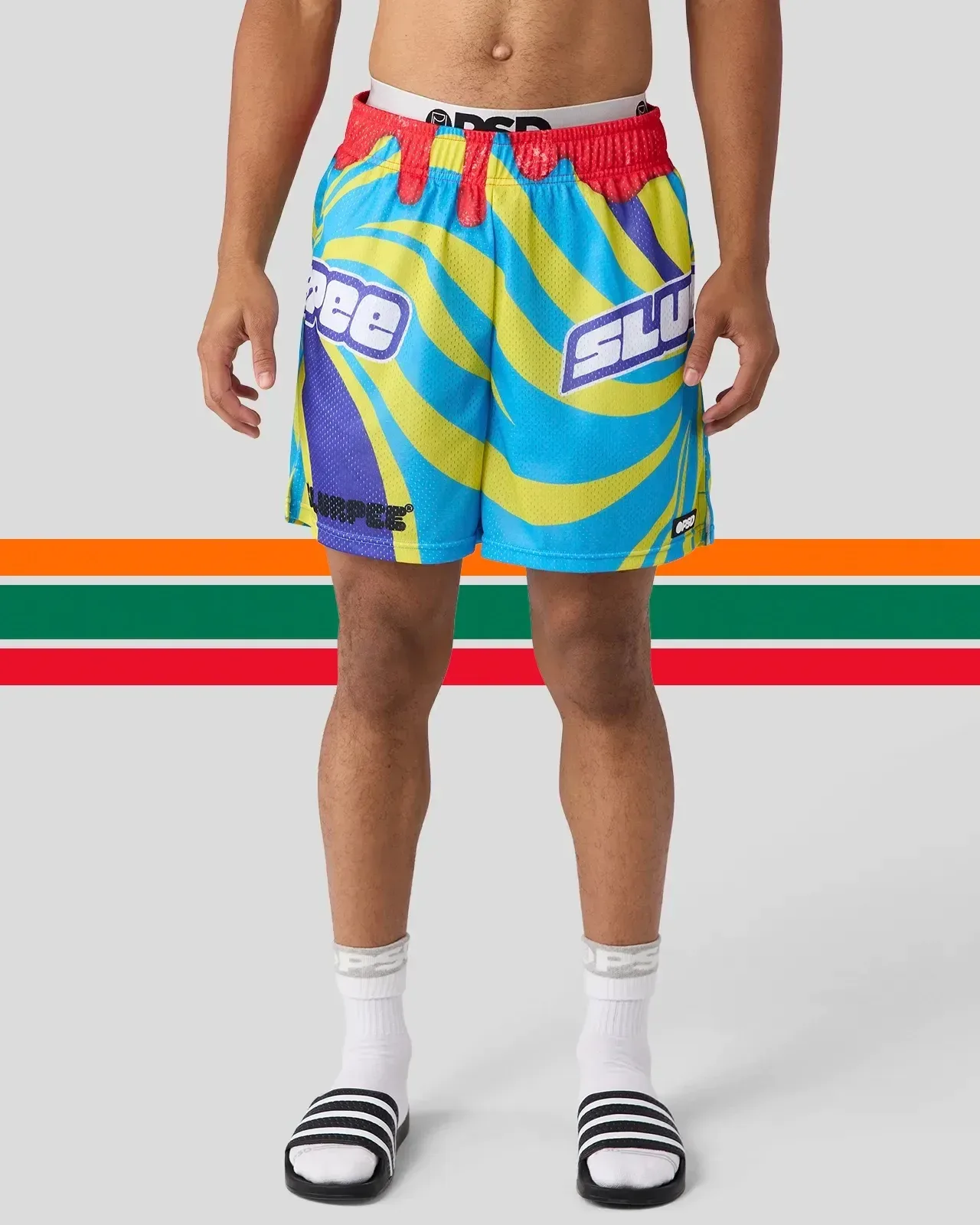 7-Eleven – Cherry Slurpee Active Short