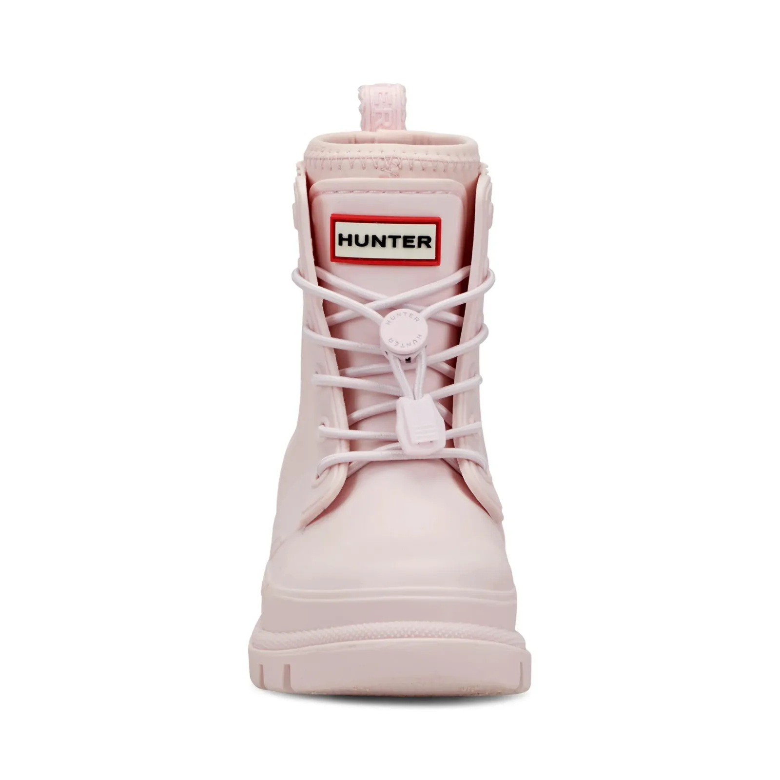 Little Kids Stamp Lace-Up Waterproof Ankle Boots