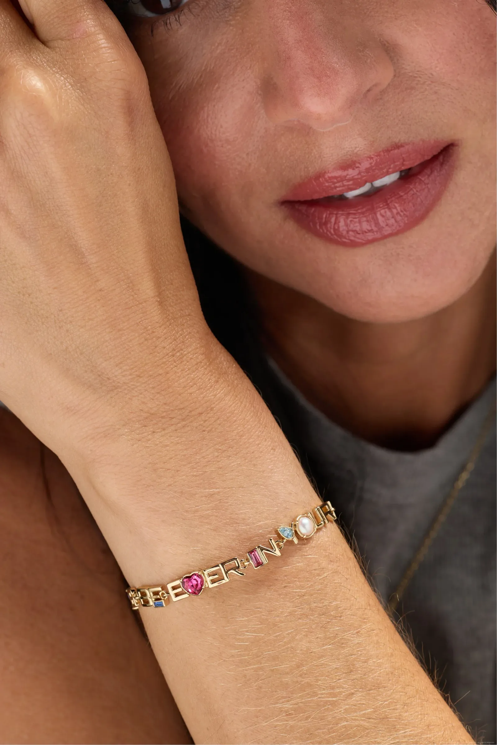 The World of The Hunger Games Effie Trinket Linear Bracelet