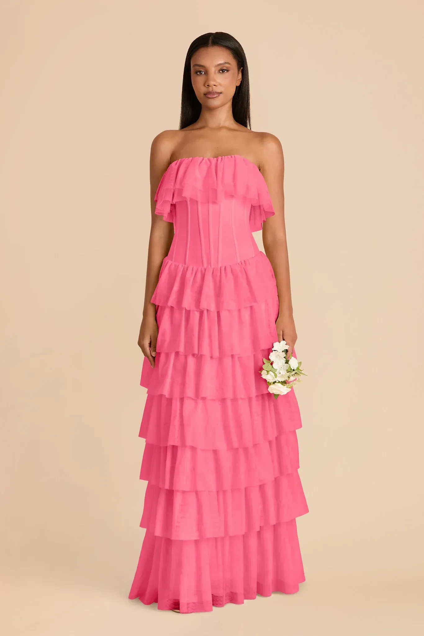Avalon Tulle Dress – Bon Bon Pink