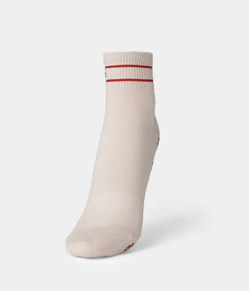 Equilibria Pilates Ankle Crew Socks