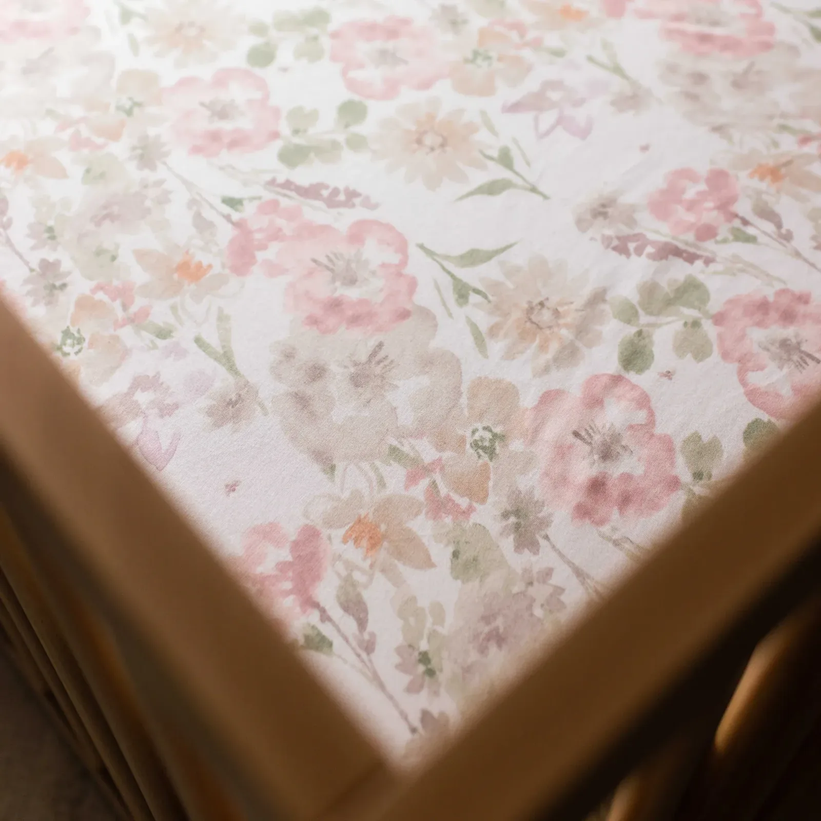 Flower Meadow Organic Cotton BEESNUG® Crib Sheet