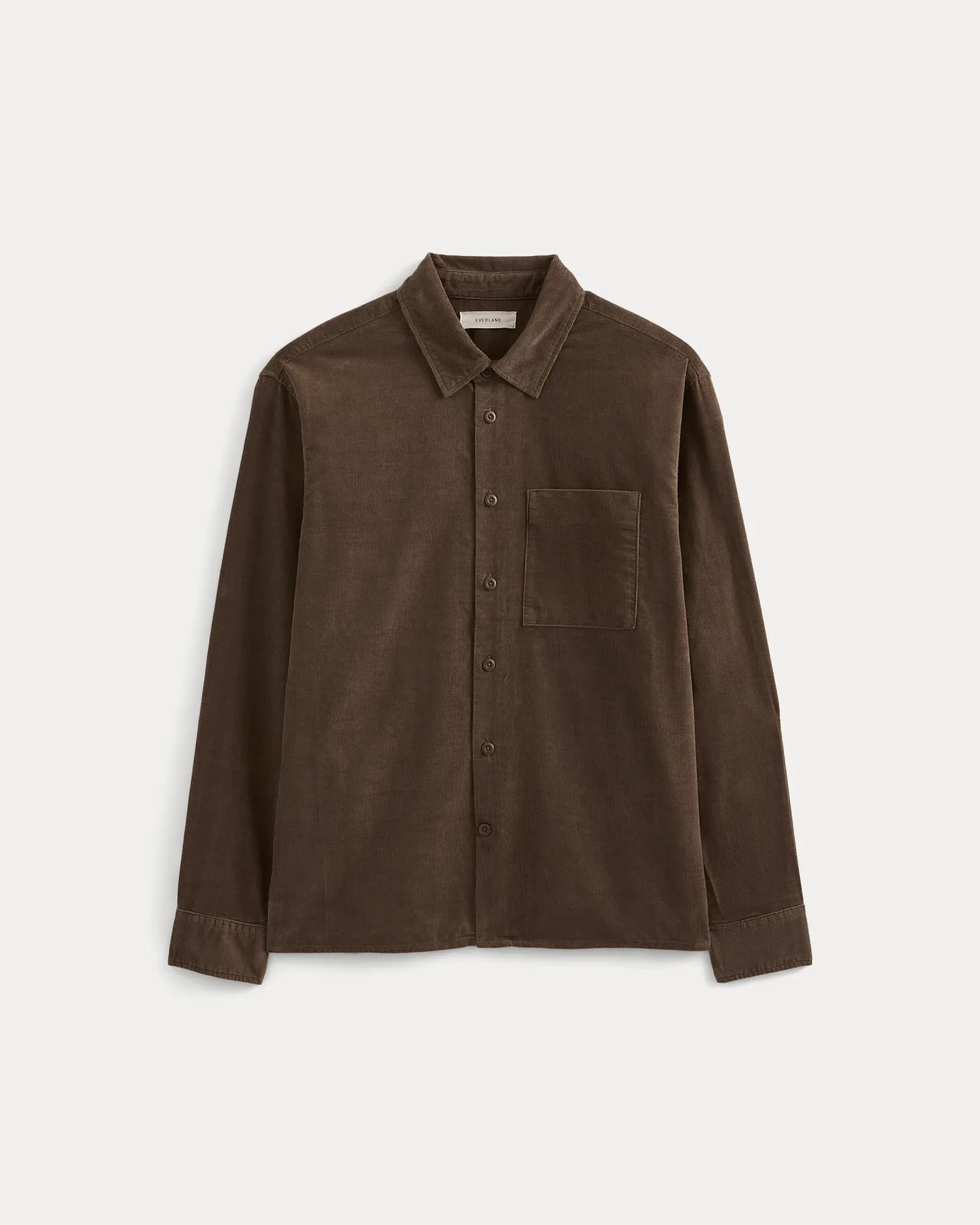 Pinwale Corduroy Shirt – Deep Taupe