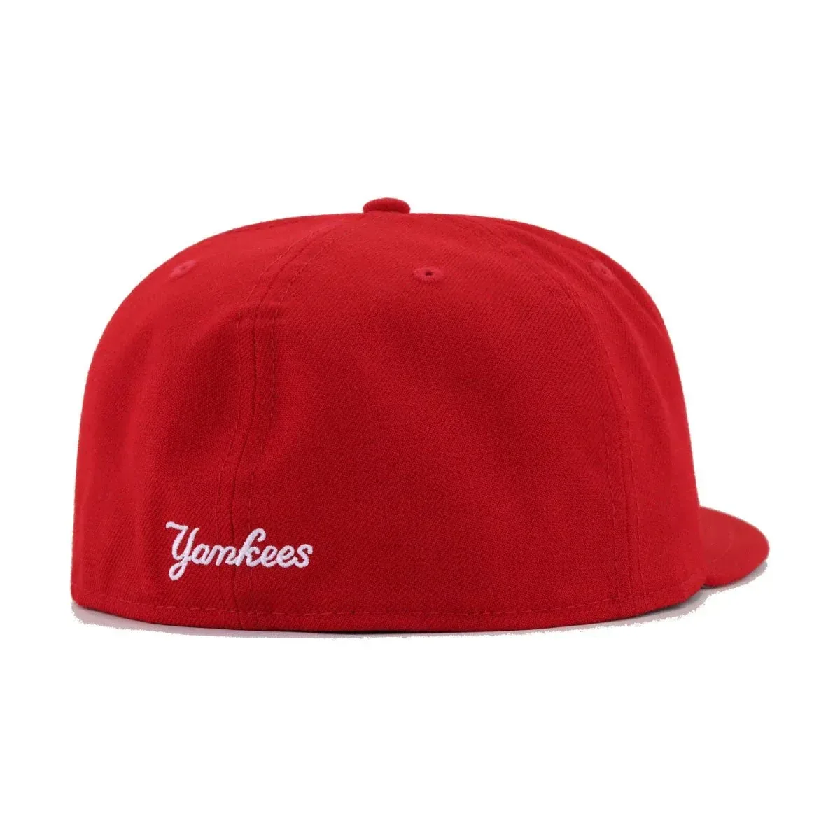 New York Yankees Scarlet SCRIPTISH New Era 59Fifty Fitted
