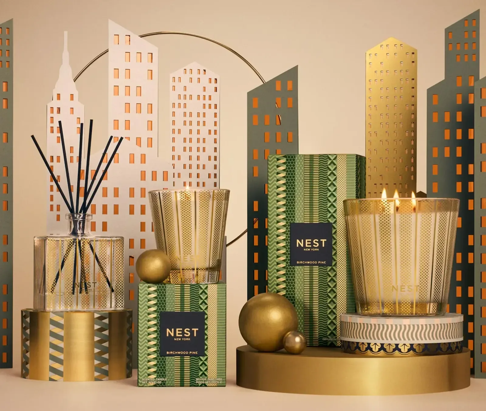 Birchwood Pine Gold Classic Candle