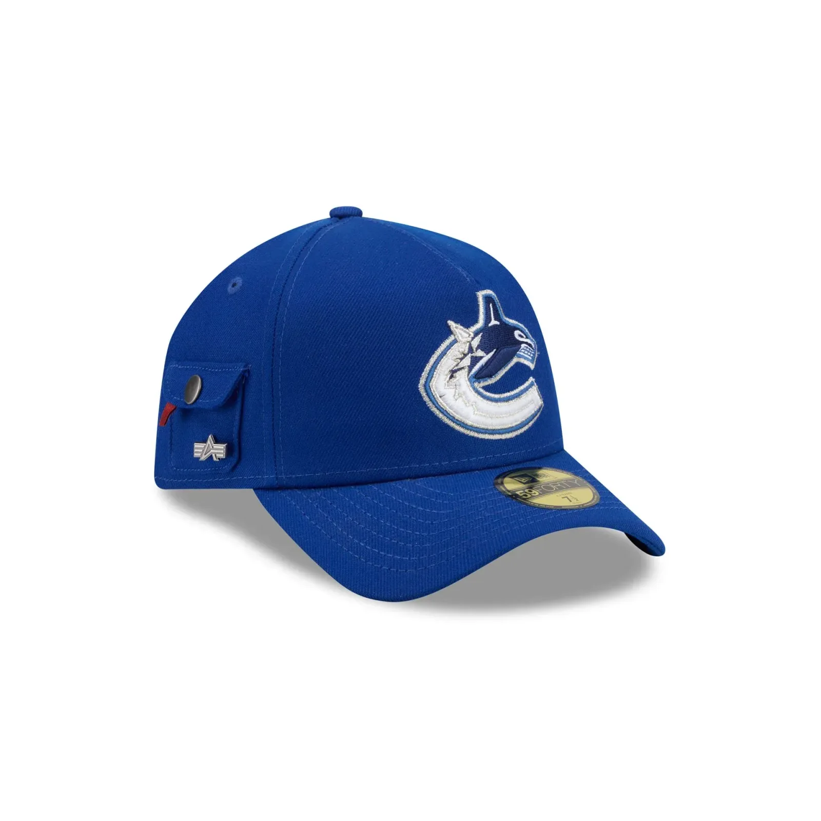 Alpha Industries x Vancouver Canucks 59FORTY A-Frame Fitted Hat
