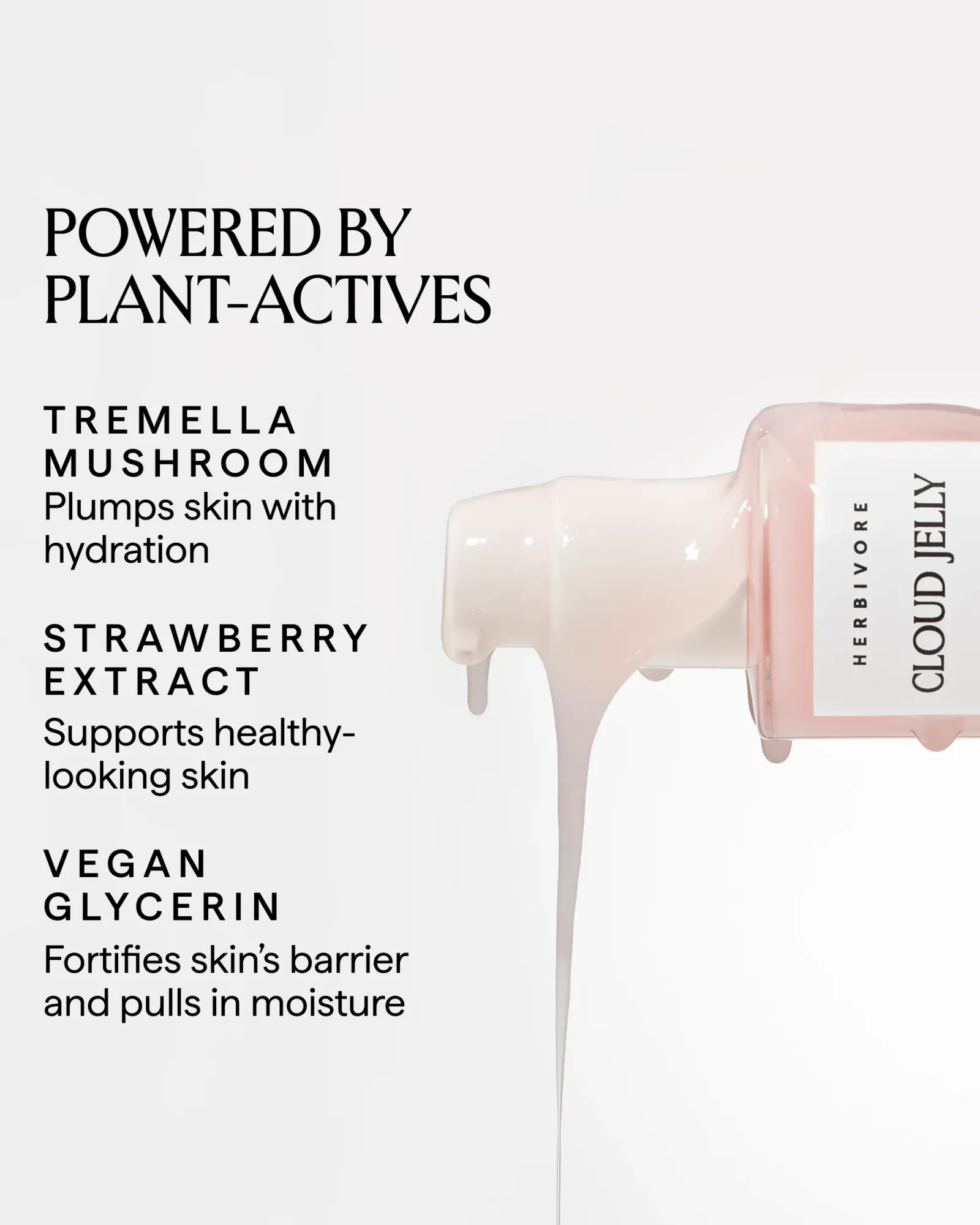 CLOUD JELLY Tremella + Strawberry Plumping Hydration Face Serum