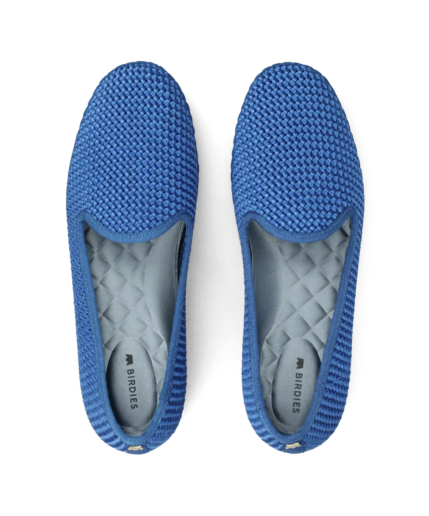 The Heron – Azure Woven Satin
