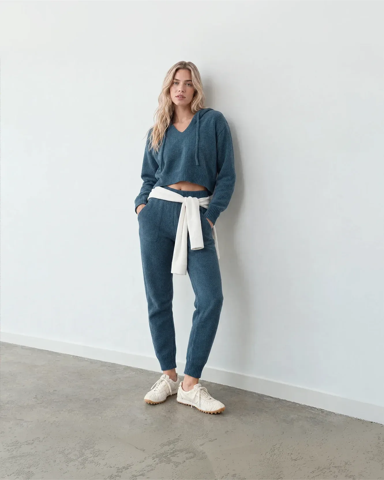 Snug Lite Cropped Hoodie + Jogger Set