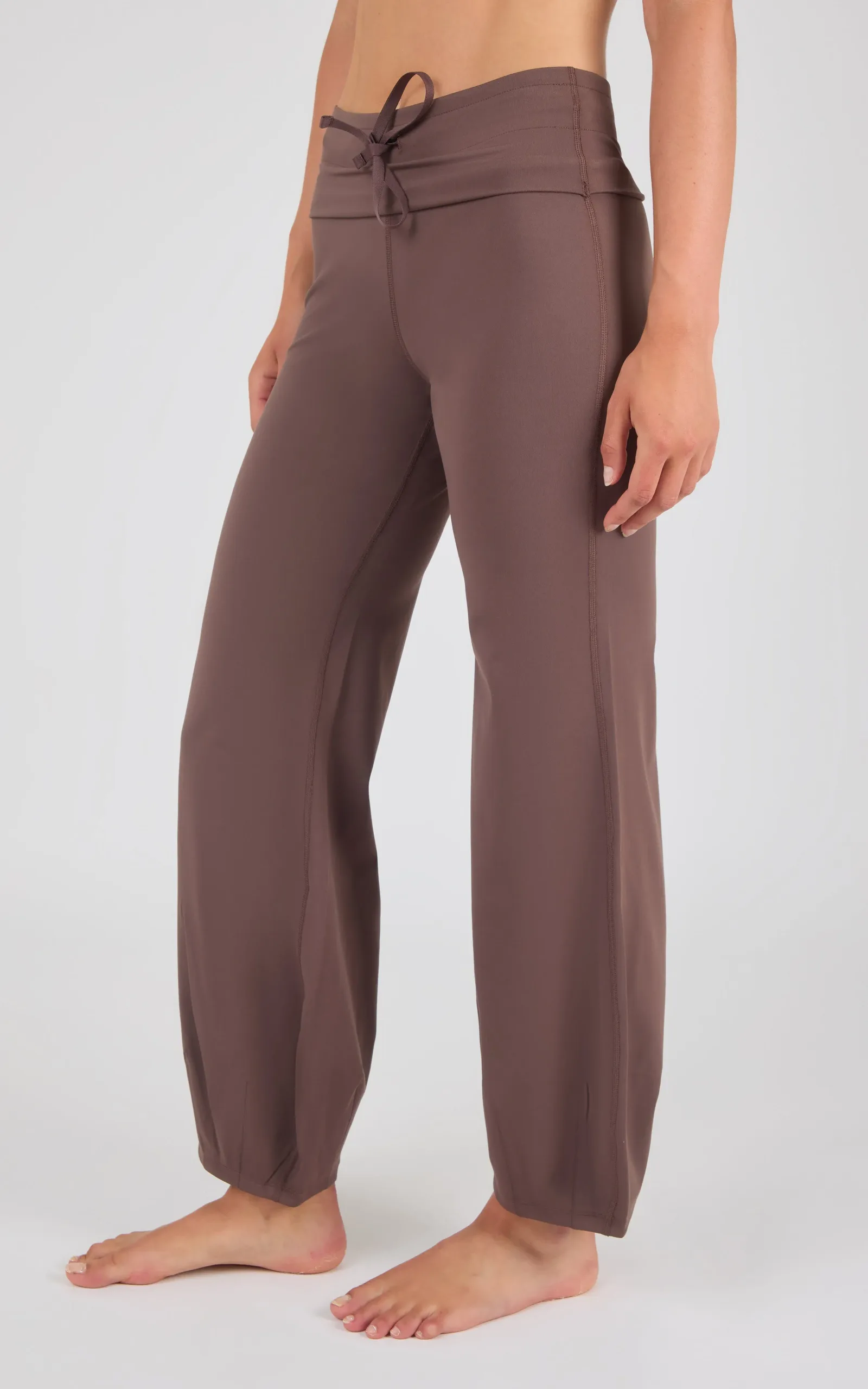Lux Jasmine Fold Over Harem Leg Pant