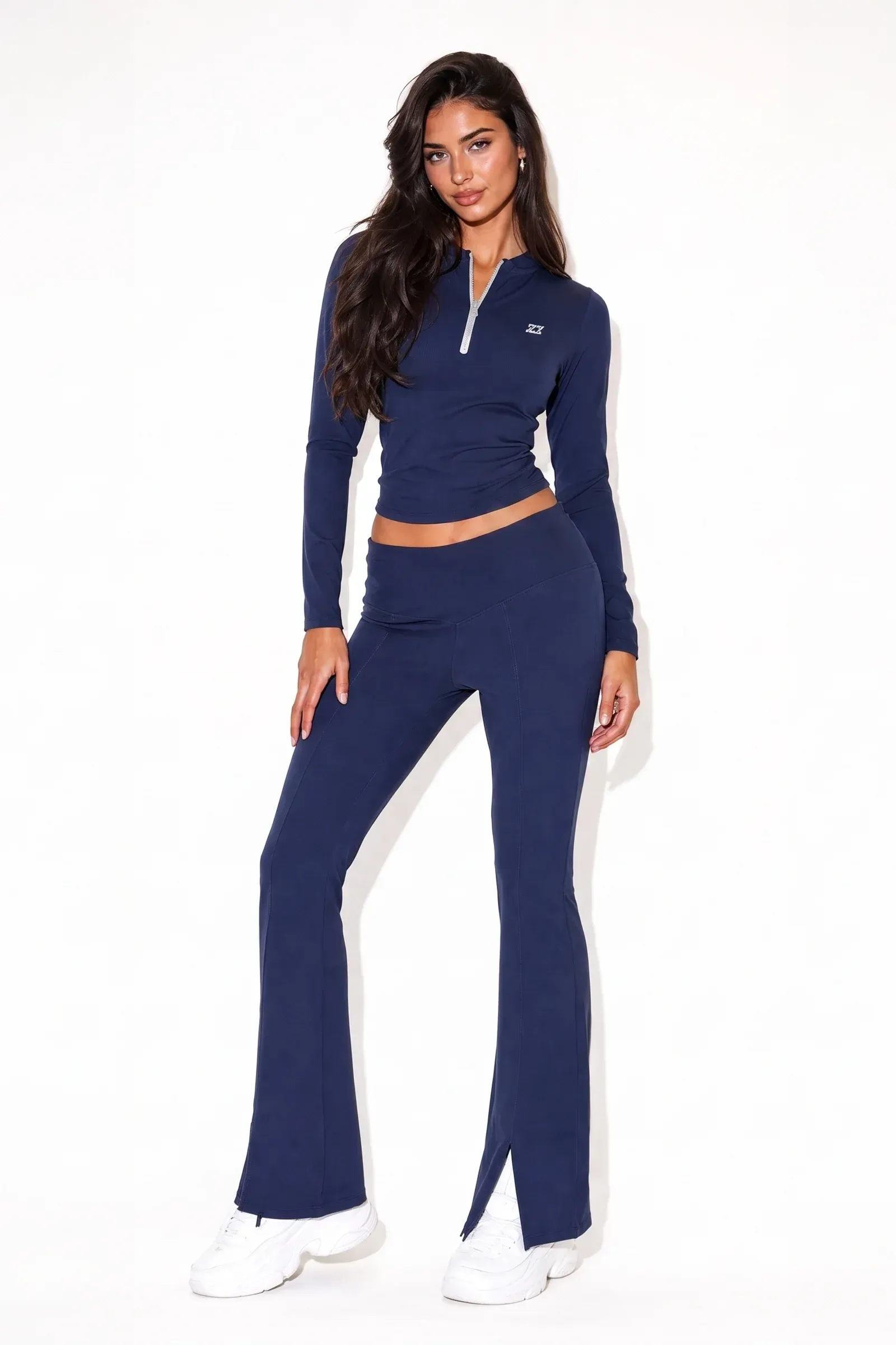 Active Split Hem Flare Pants