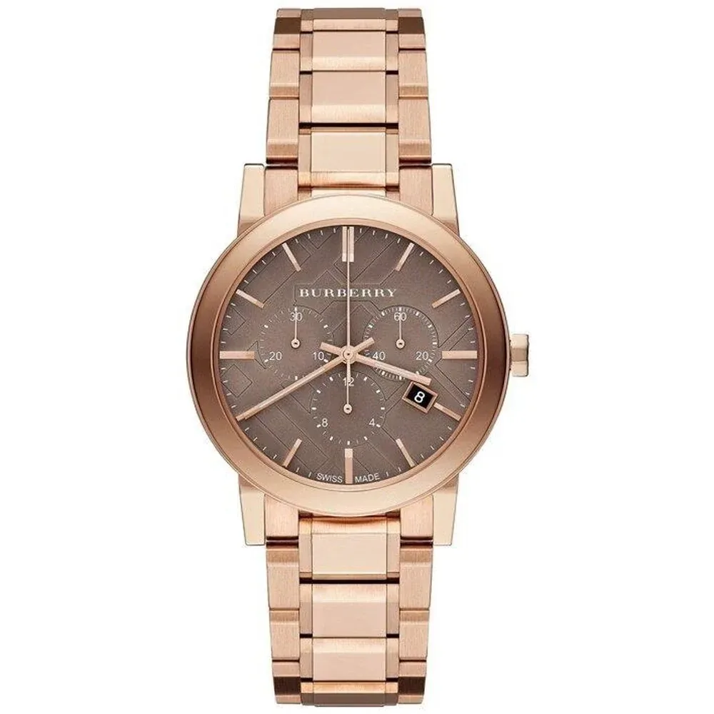 Burberry BU9754 The City Rose Gold-Tone Ladies Watch