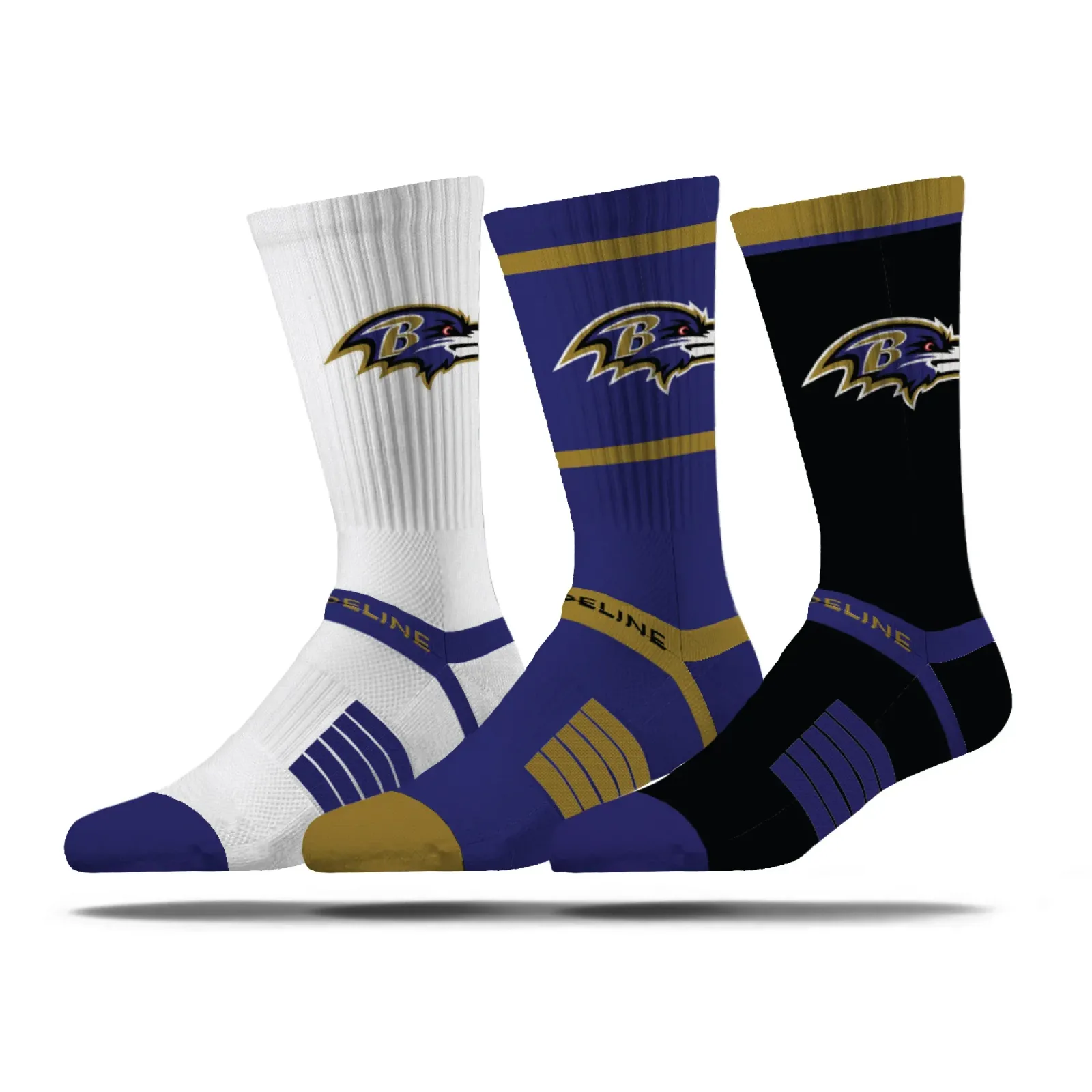 NFL 3 Pack – NFL Box – Premium Crew Knit