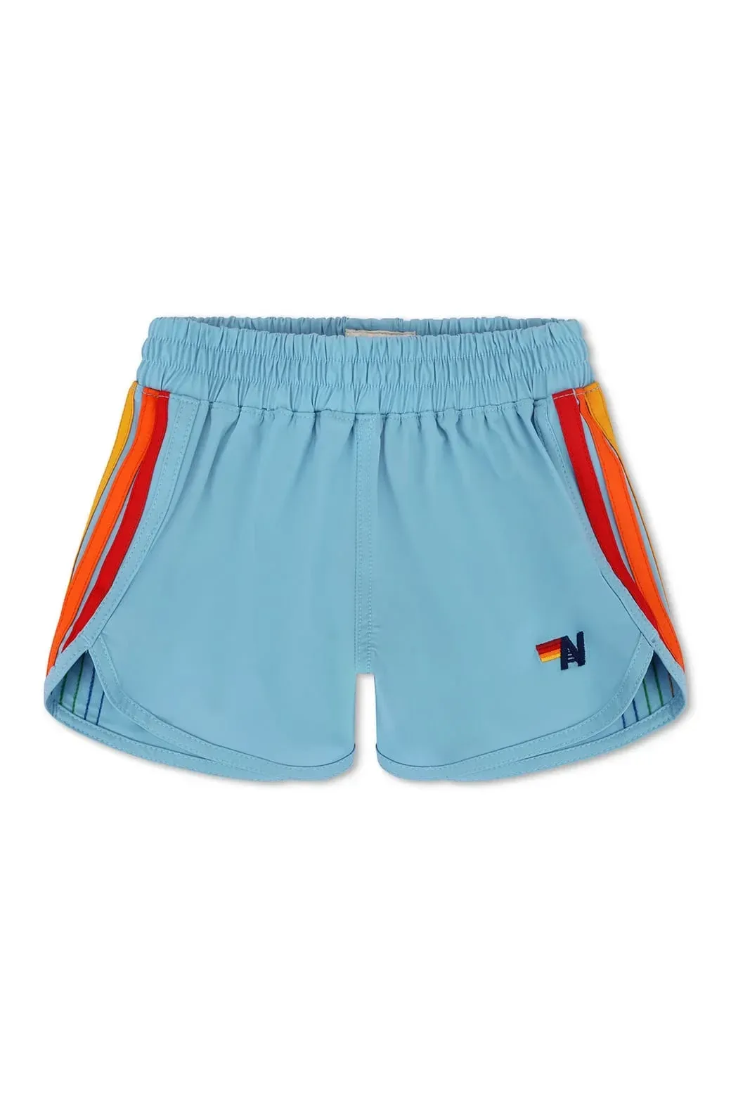 Kids 5 Stripe Flex Jogger Short – Sky