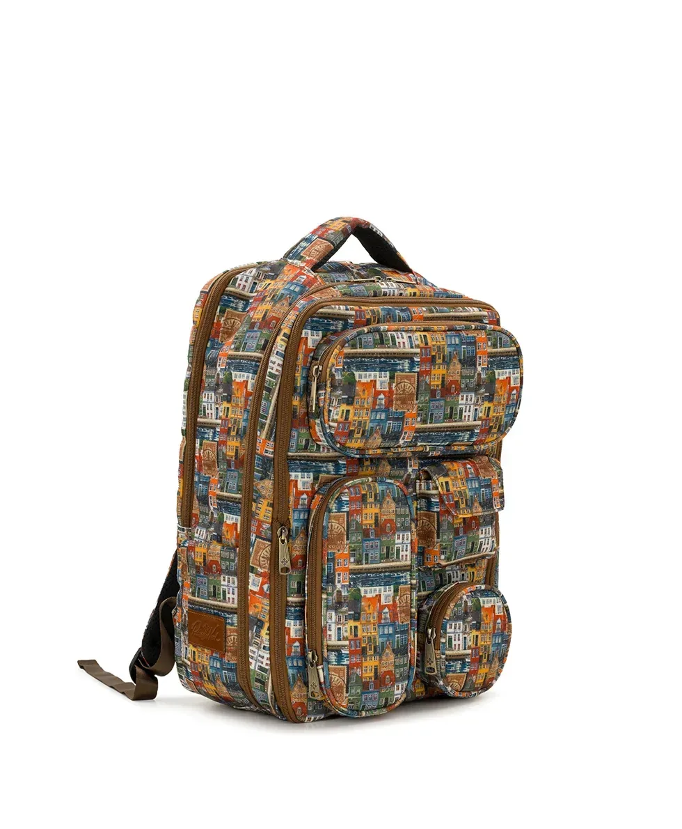 Vico Backpack – Homes Along The Coast of Bergen – Homes Along The Coast Of Bergen