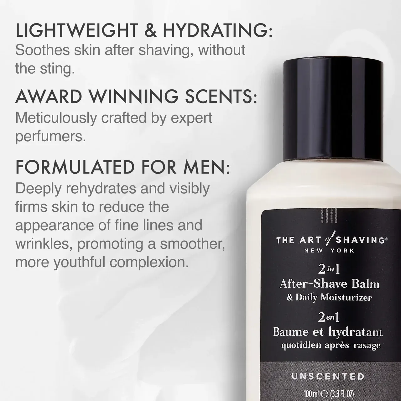 Unscented After-Shave Balm & Moisturizer