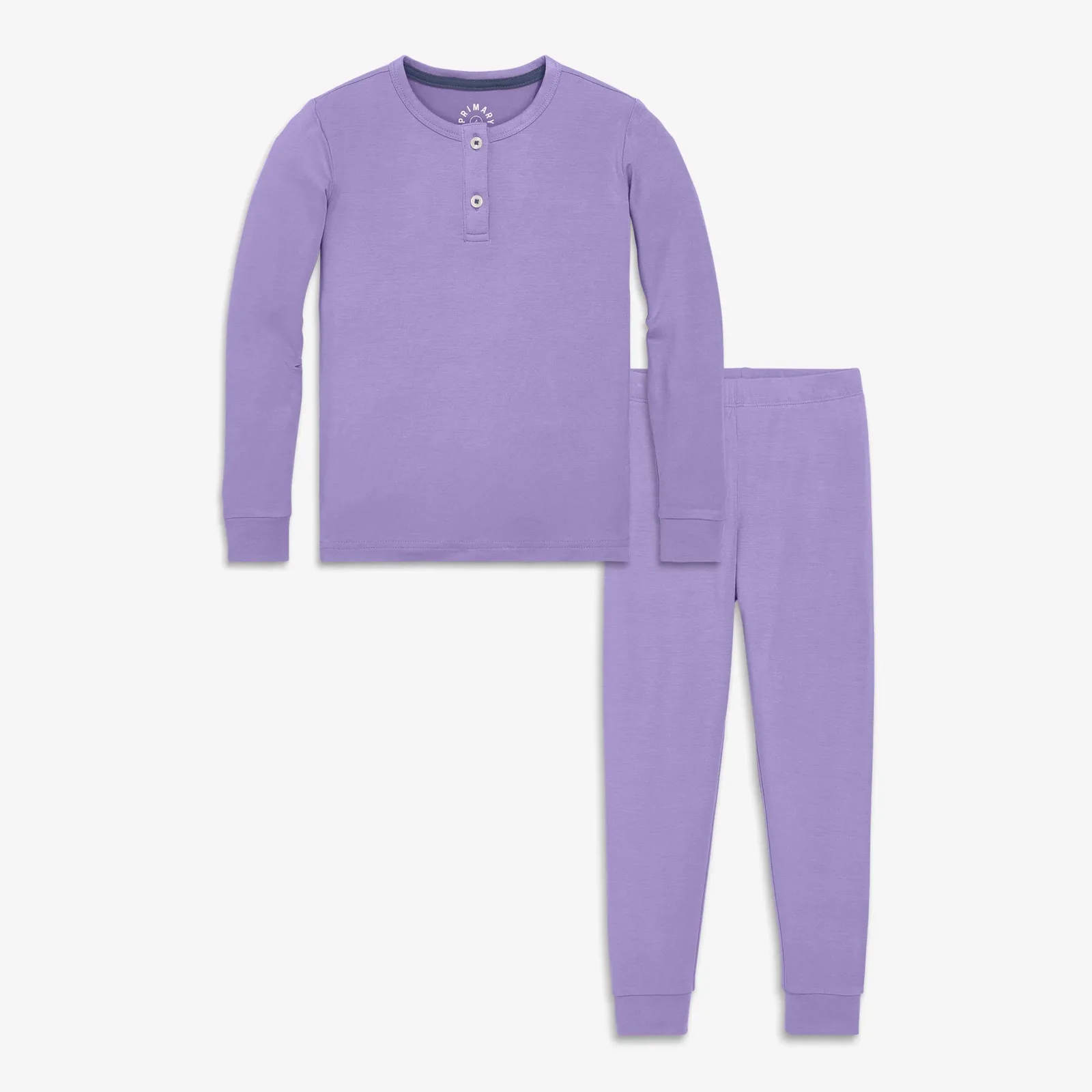 Kids stretch modal long sleeve PJ set