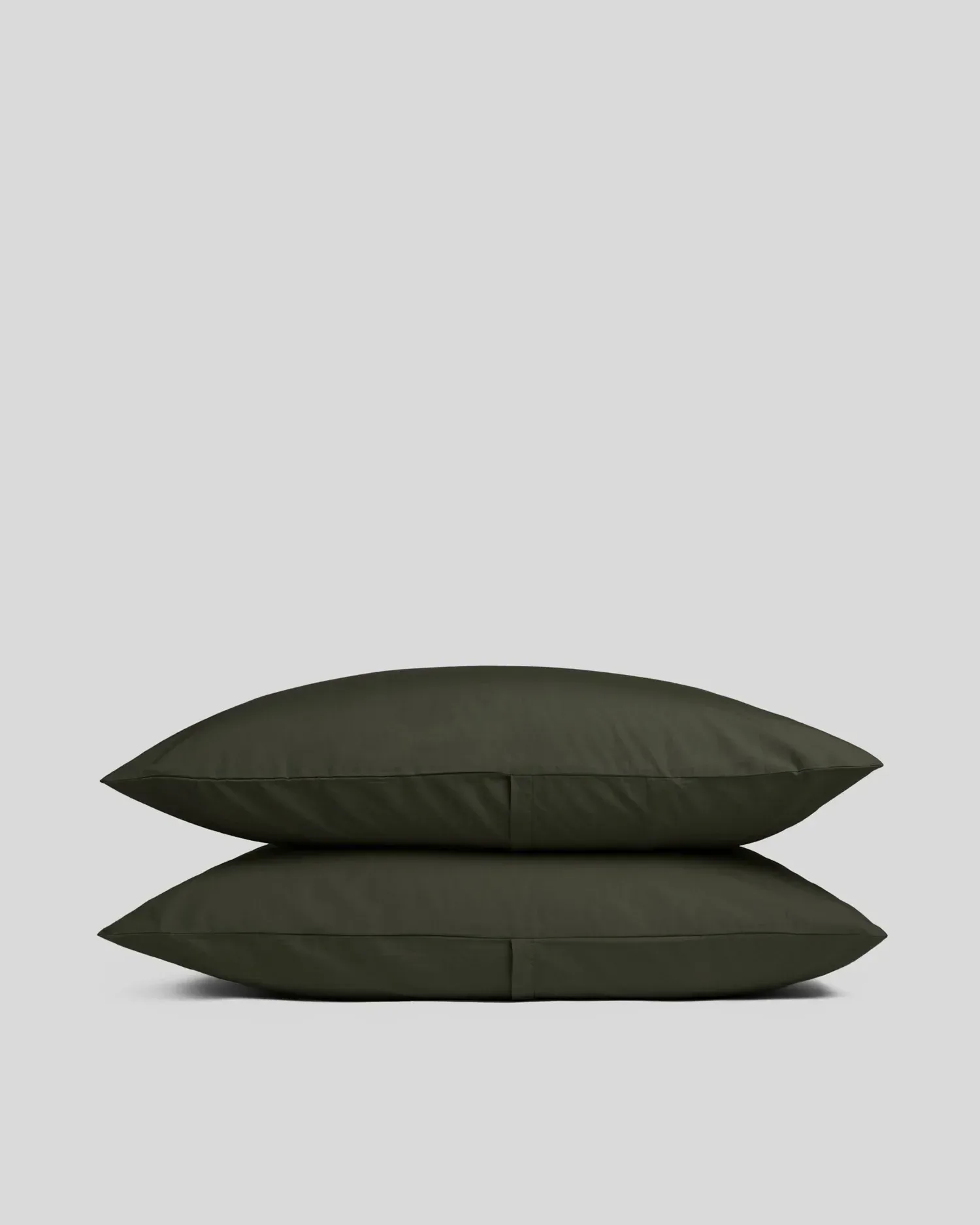 Percale Pillowcase Set (Evergreen)