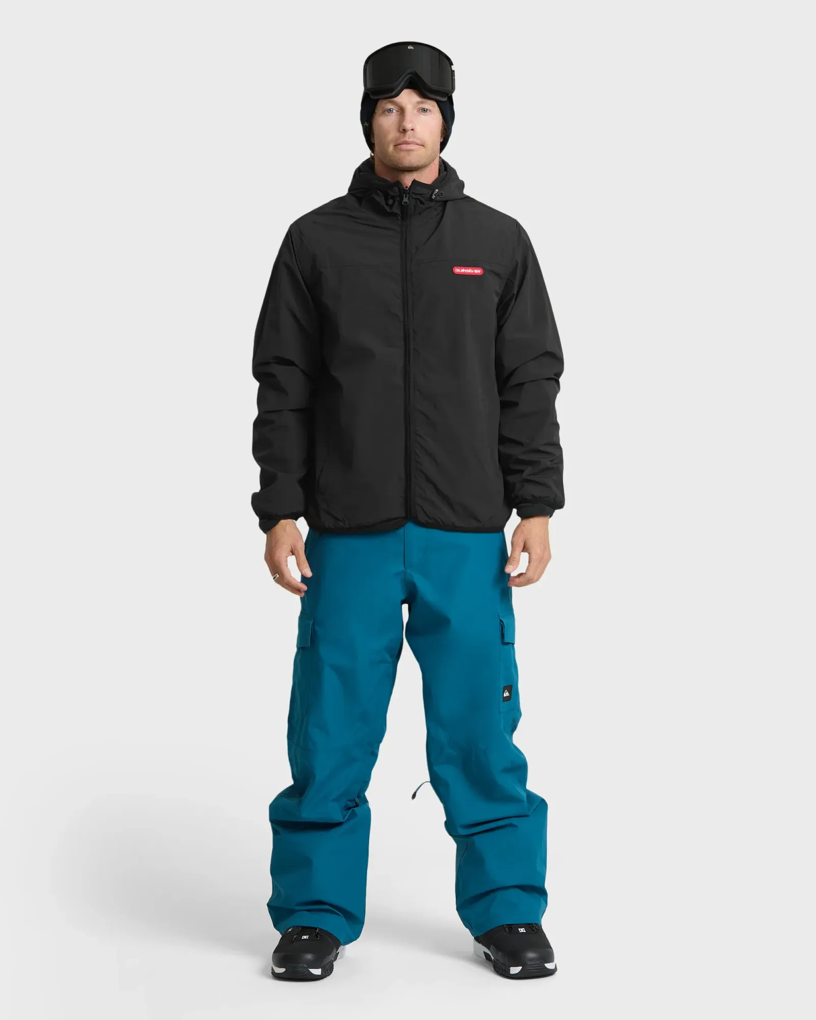 Arcadia Reversible Fleece Jacket – Anthracite