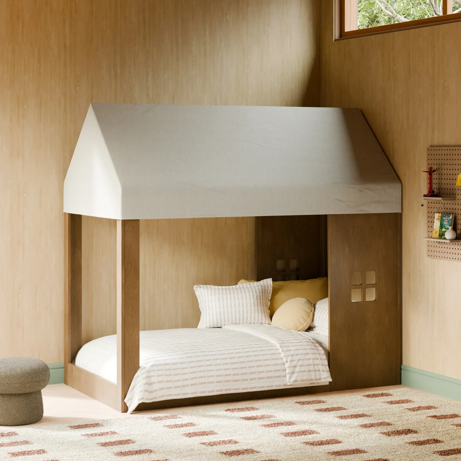 Uchi Montessori-Inspired House Twin Bed