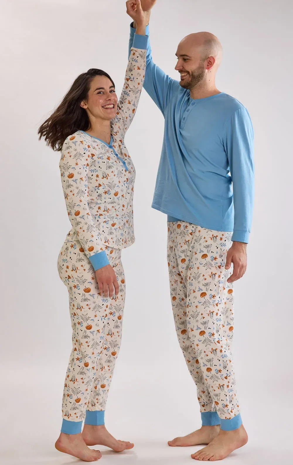 It’s Freaking Bats Matching Couples Pajamas