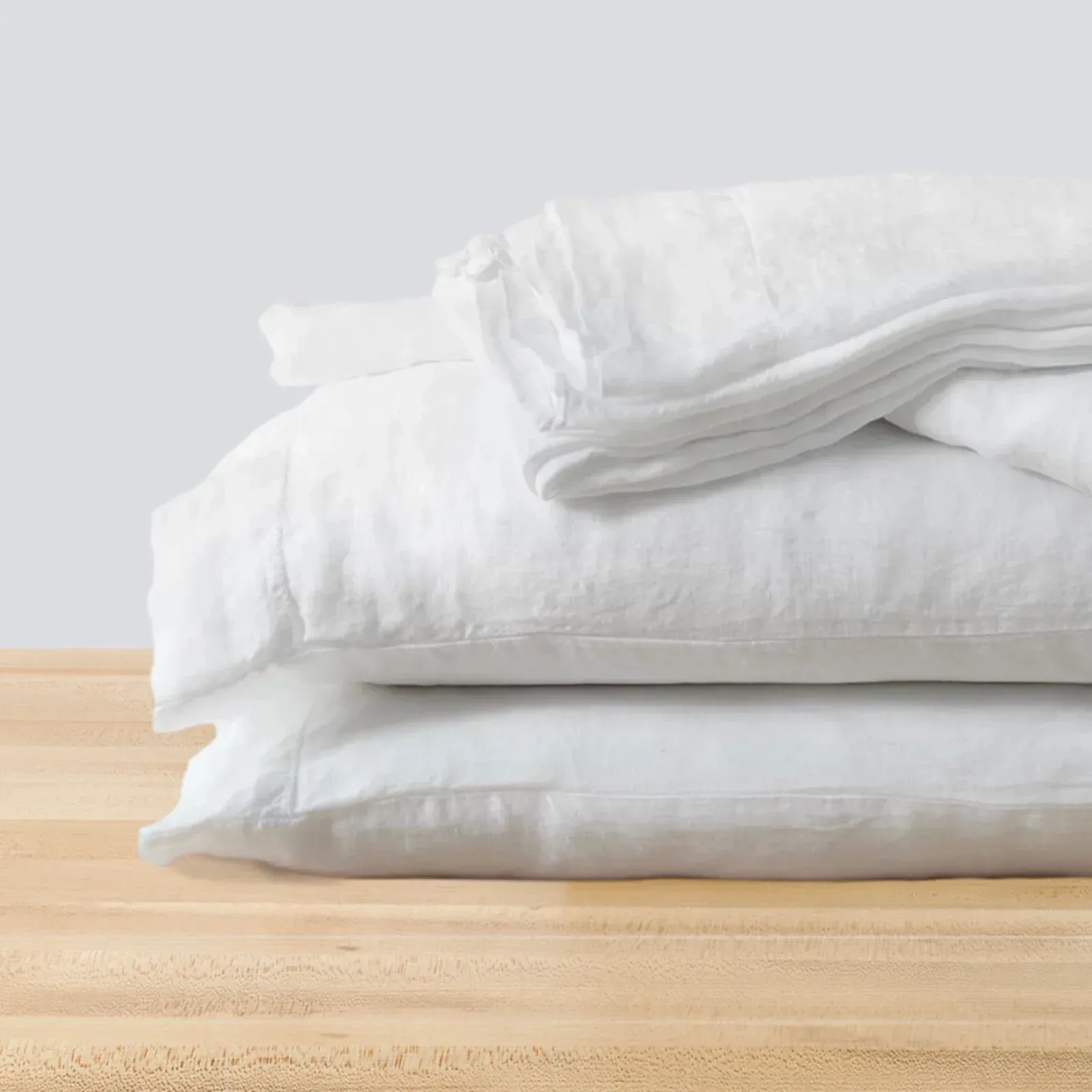 Stonewashed Linen Sheets – Individual Flat & Fitted Sheets – Warehouse Sale