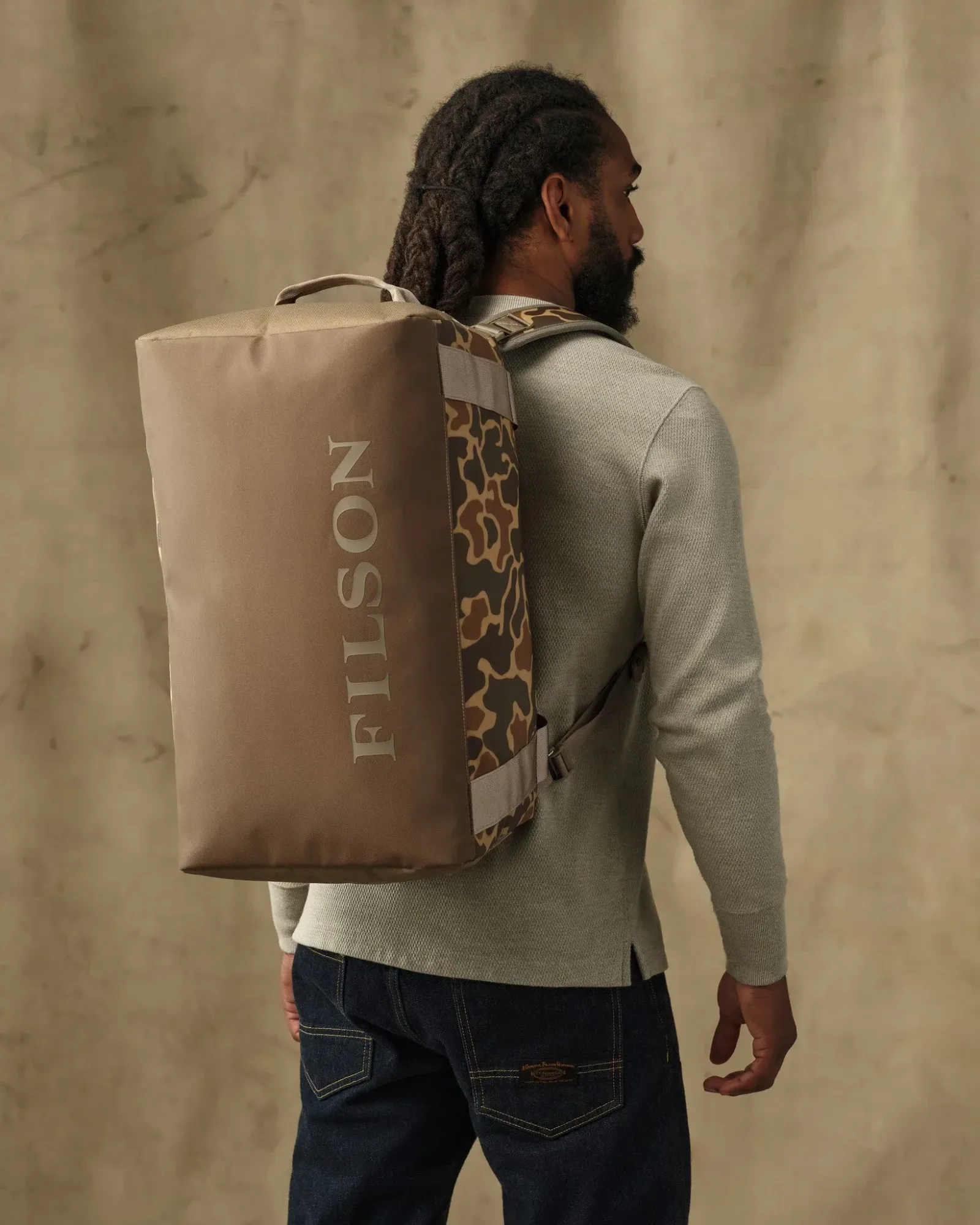 All-Weather 40L Duffle – Buckskin Camo