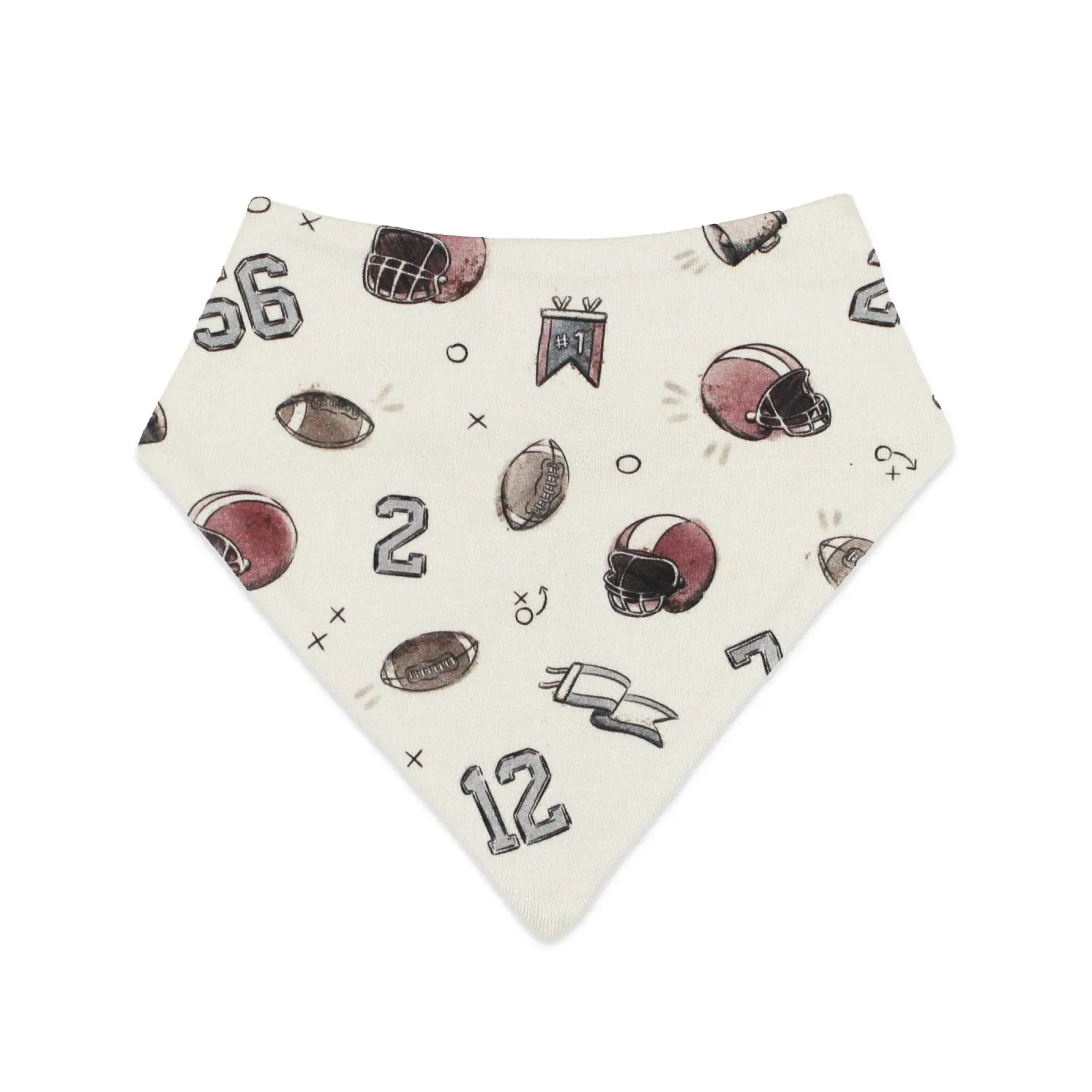 Touchdown – Organic Bandana Bib