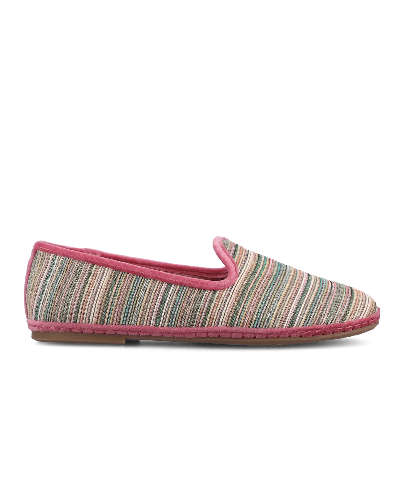 The Heron – Rose Multi Stripe Grosgrain