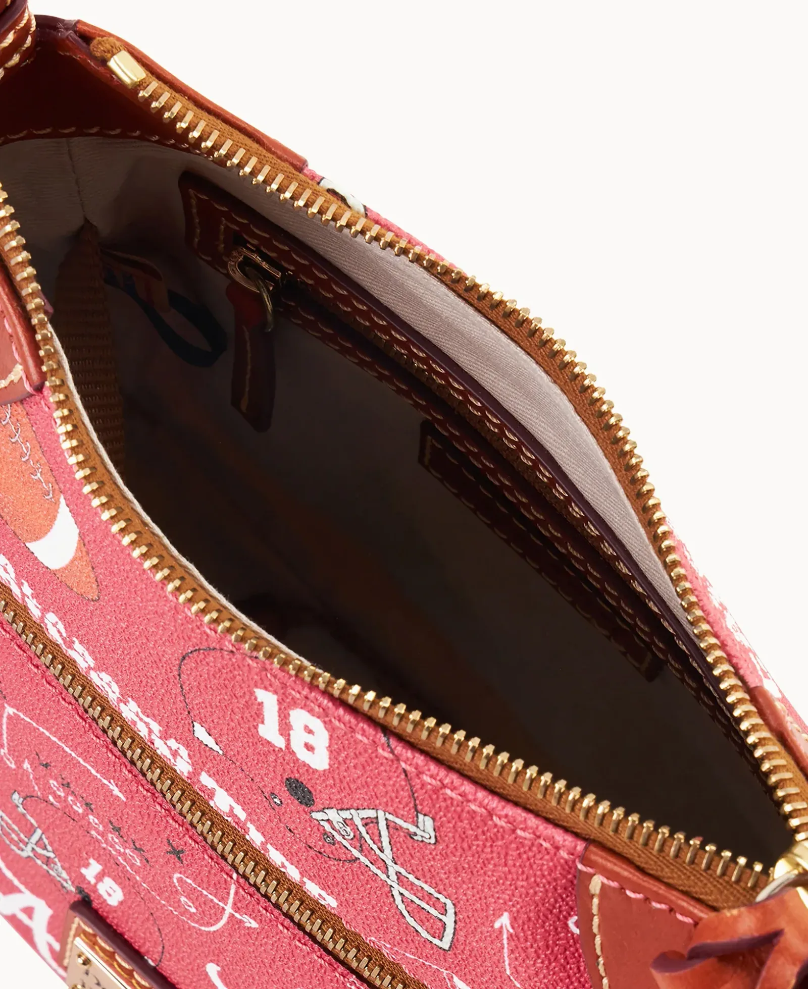 Collegiate University of Alabama Front Zip Crossbody