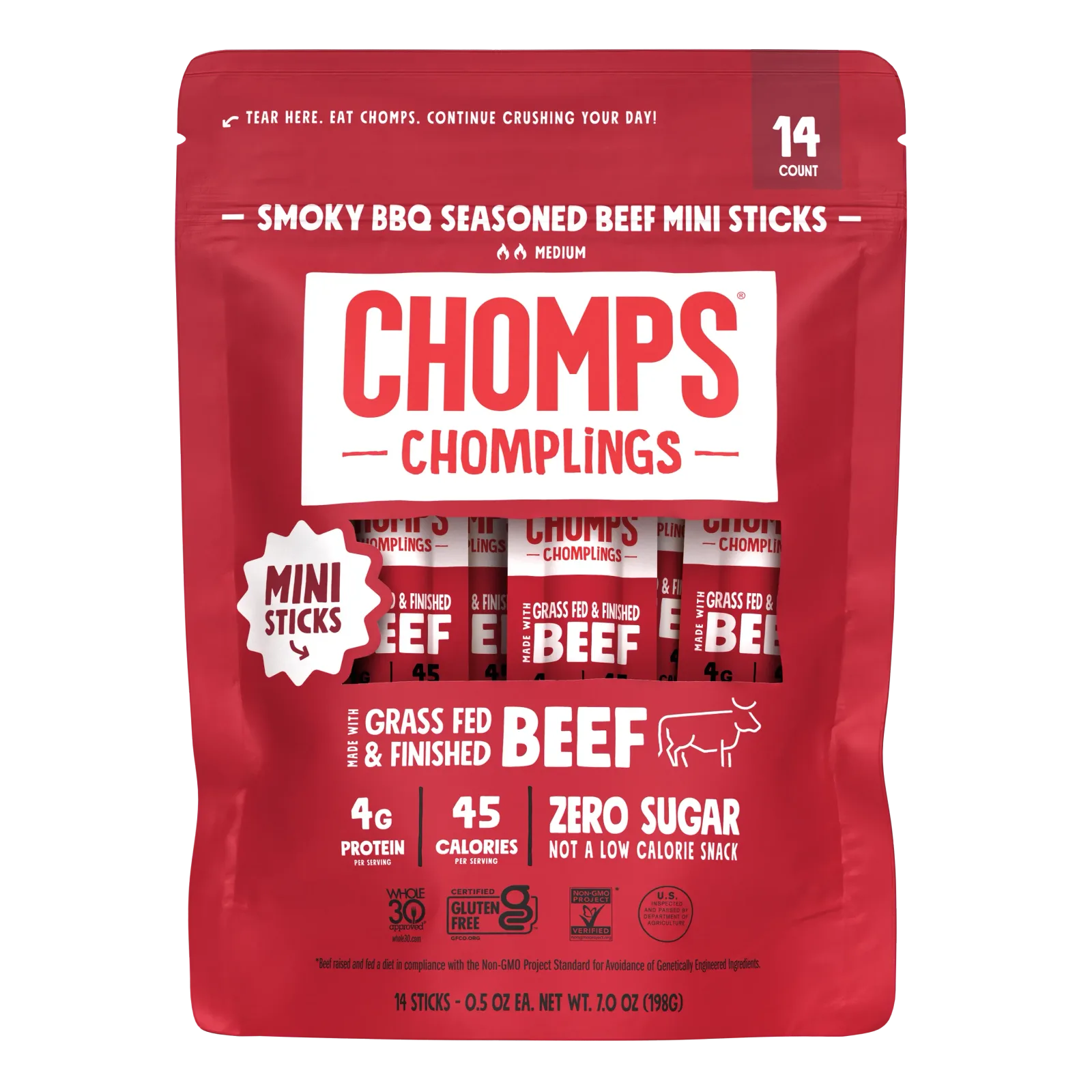 14 ct. BBQ Beef Chomplings
