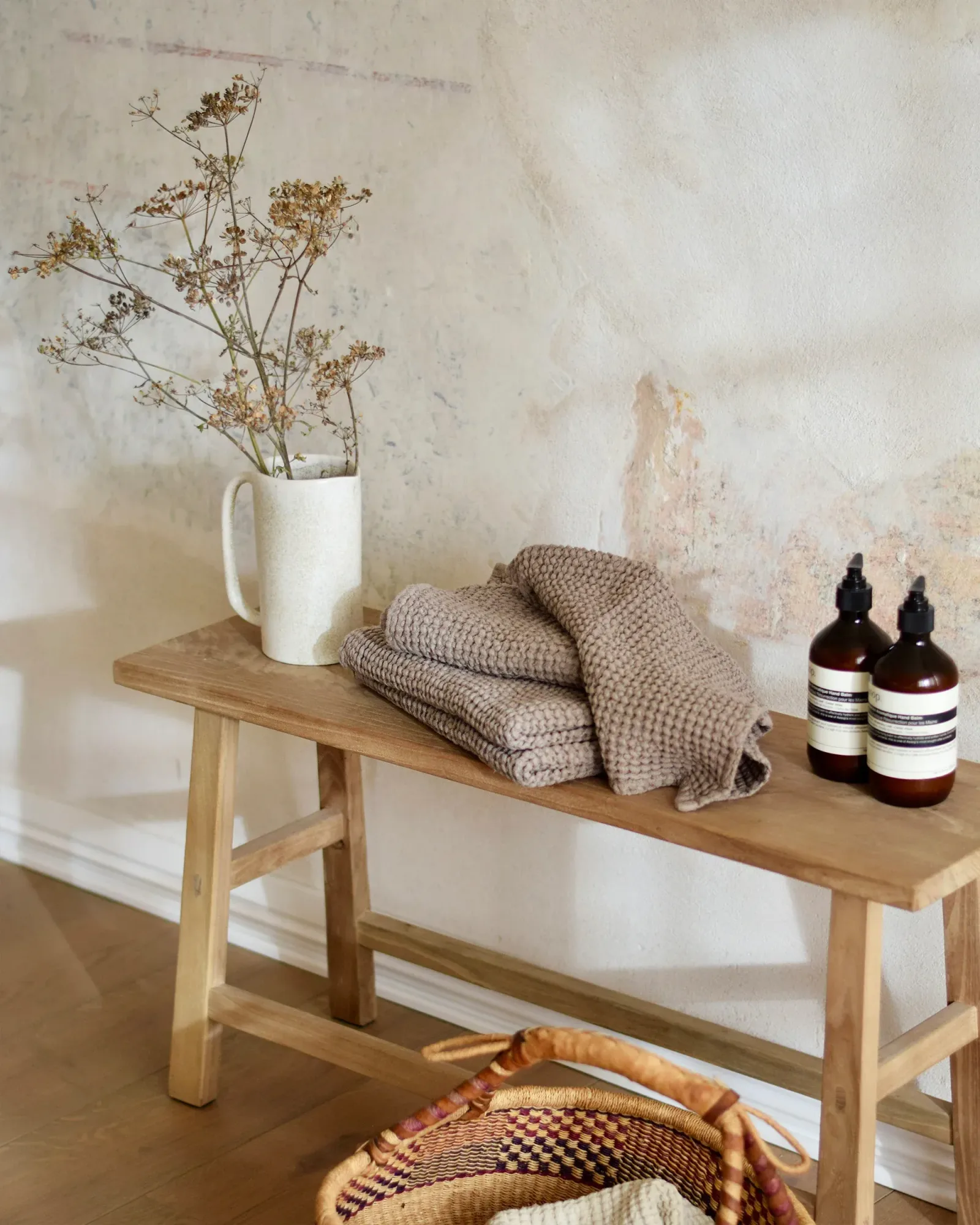 Mocha Waffle hand Towel