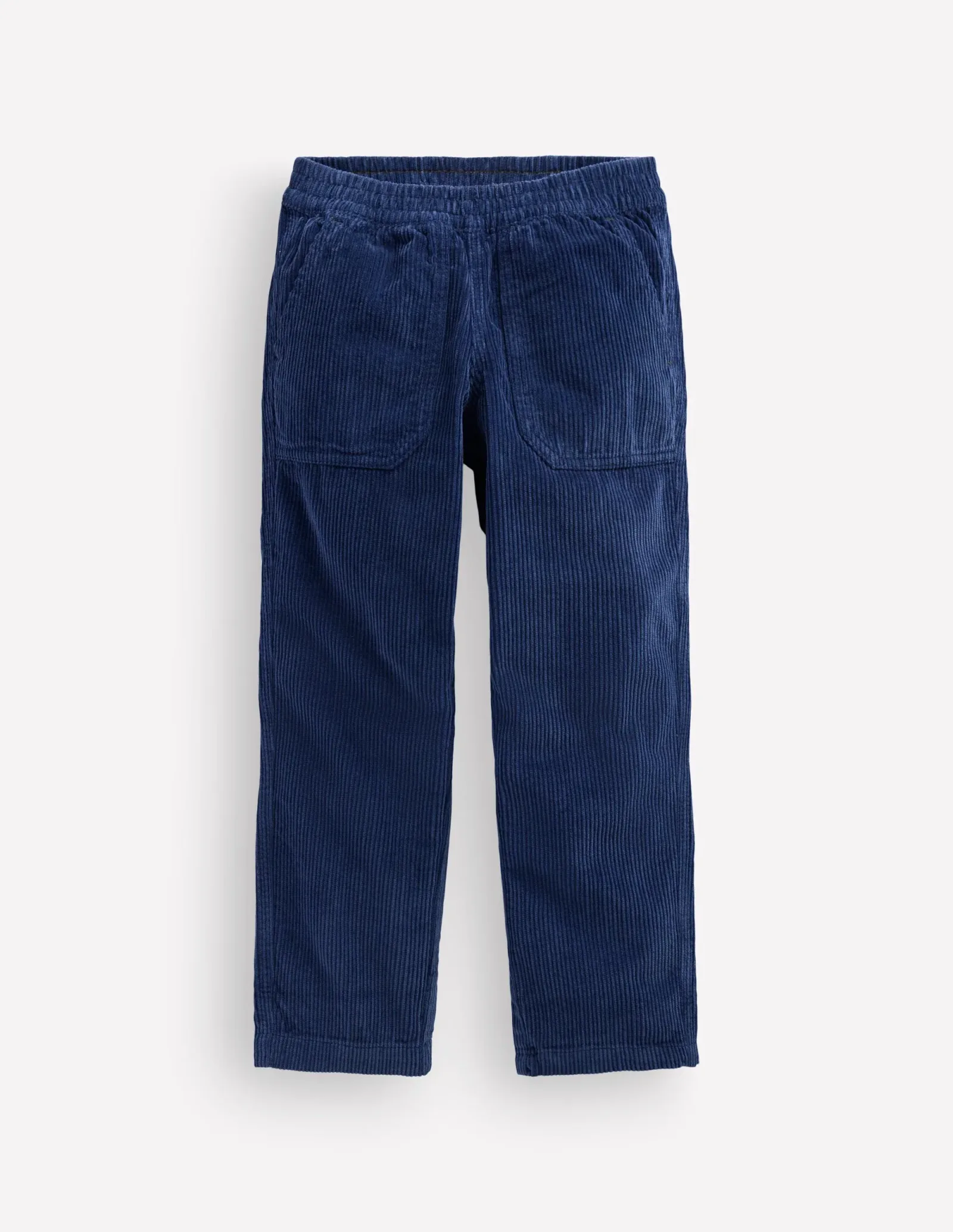 Pull-on Cord Pants-Starboard Blue