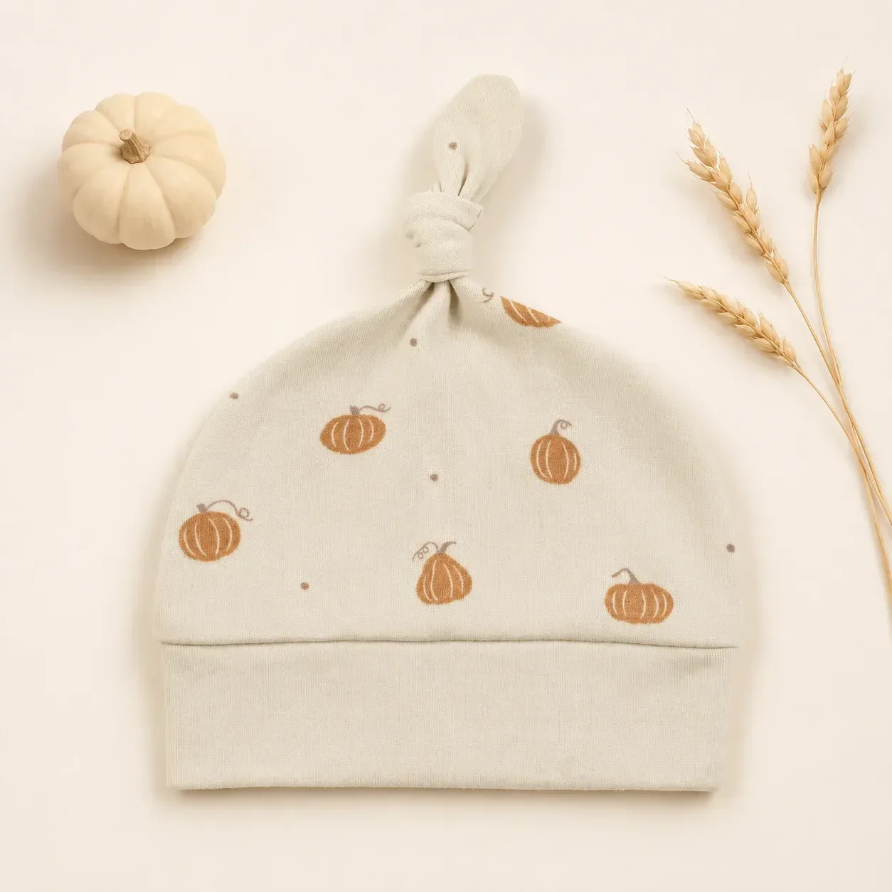 Pumpkin Spice – Organic Knotted Hat