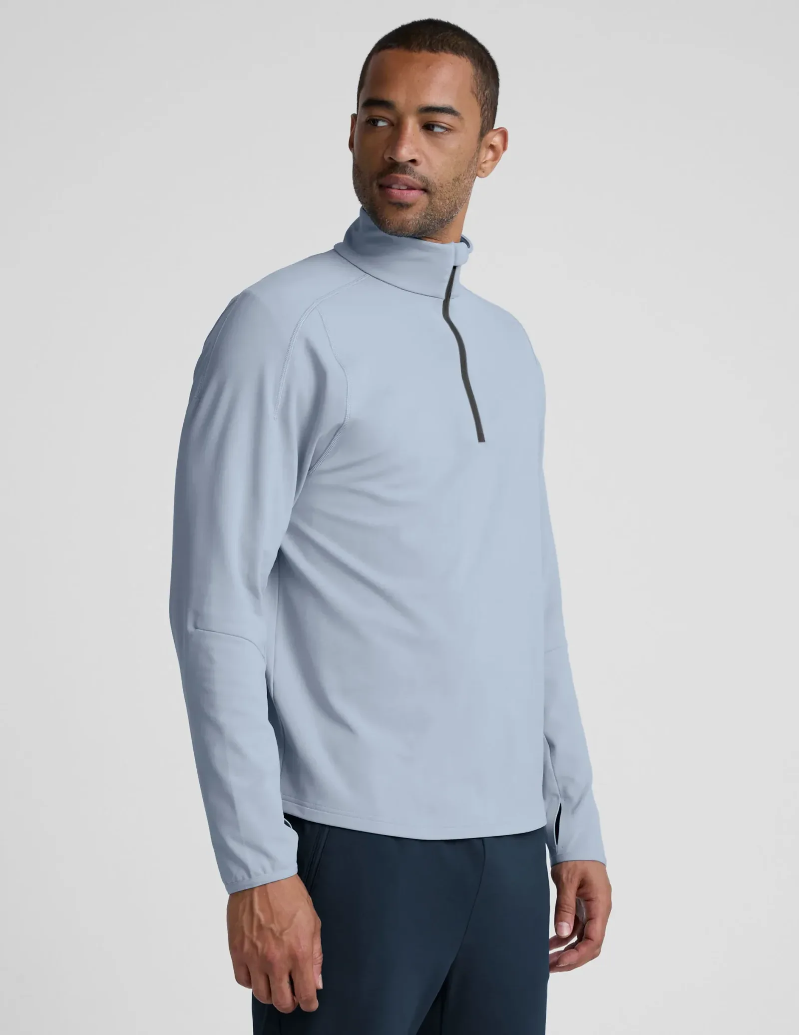 Pacer Fleece-Backed Men's Quarter Zip Pullover